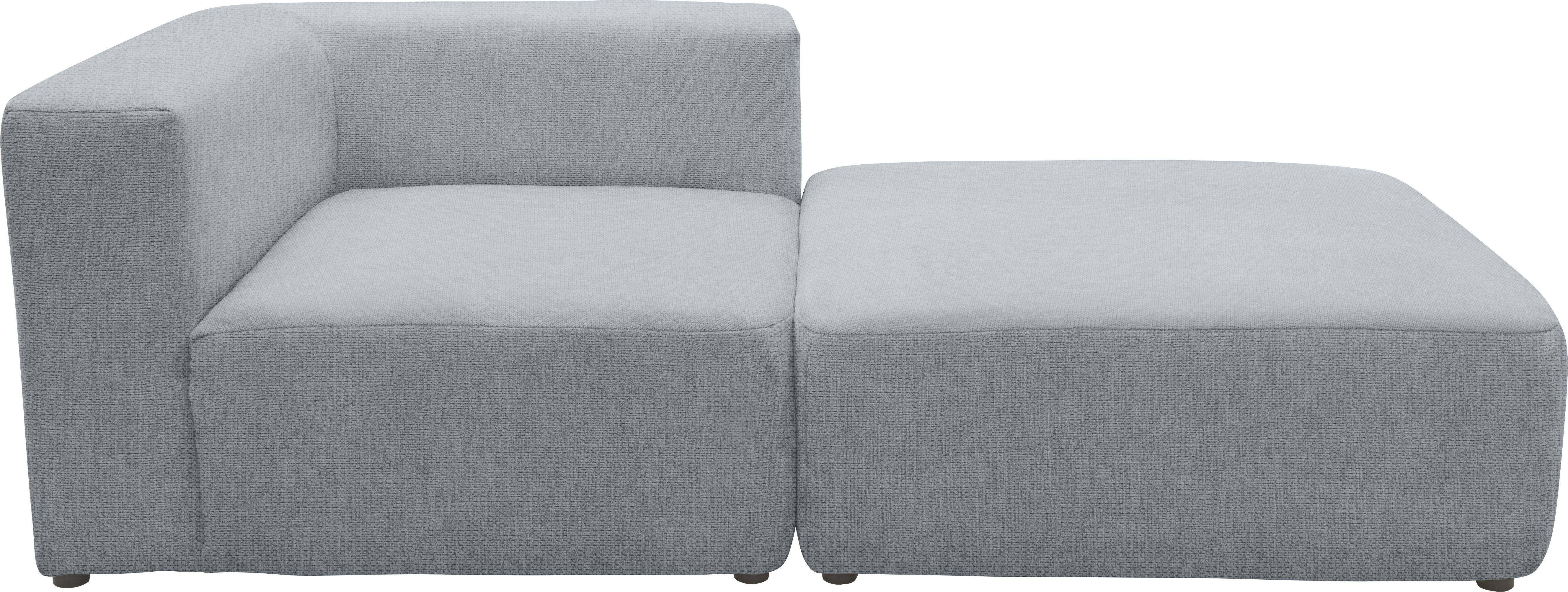 Home affaire Sofa-Eckelement Utvik bestehend aus Eckelement und Hocker, als Modul oder separat verwendbar