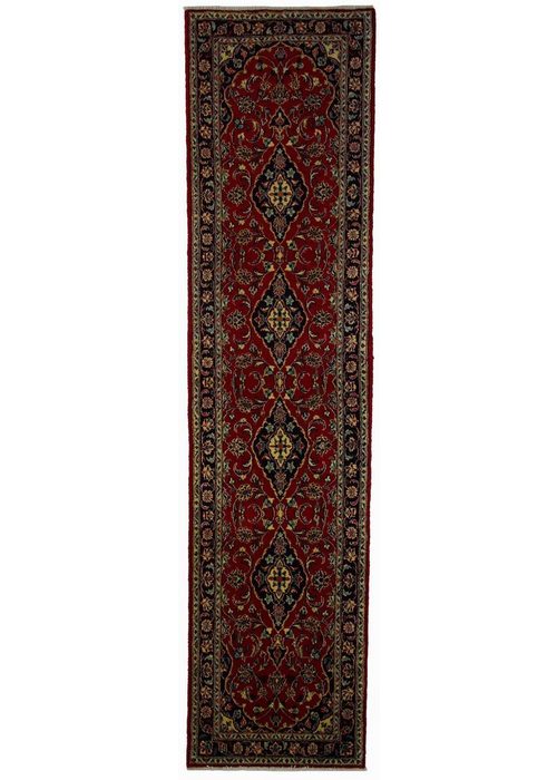 Orientteppich Perserteppich Keshan 305 x 75 cm Borento rechteckig Handgeknüpft