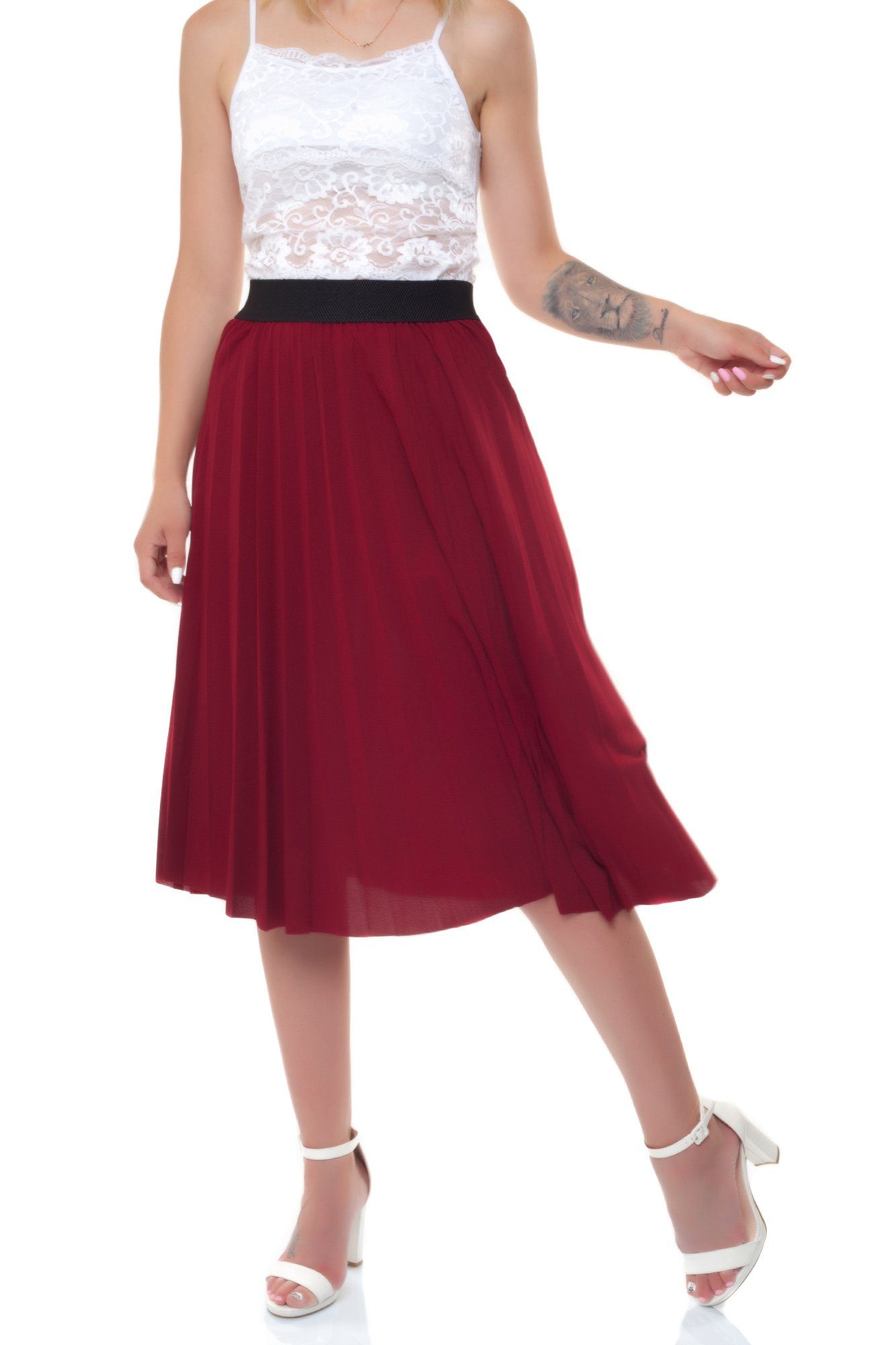 Rote Faltenröcke für Damen online kaufen | OTTO