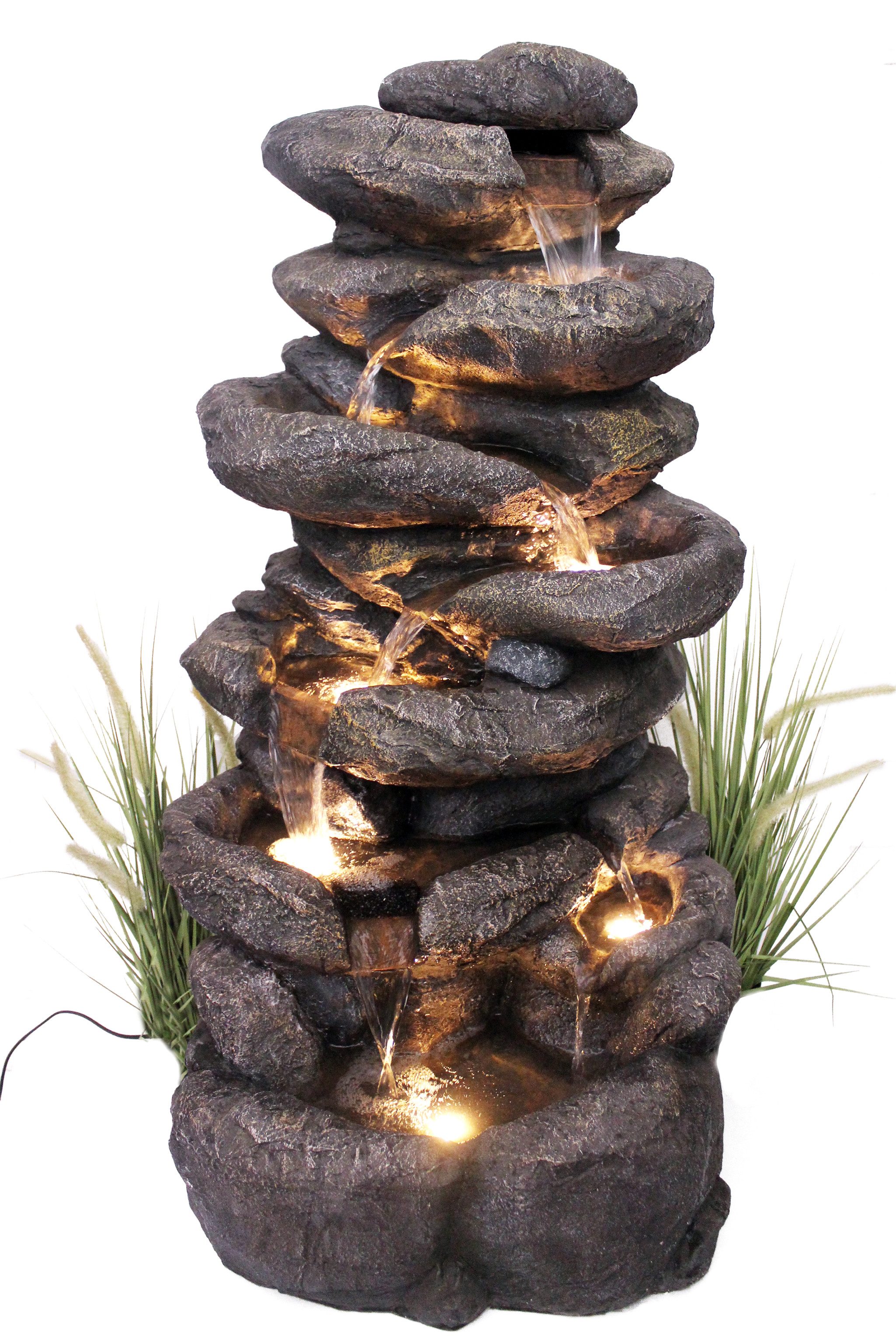 Arnusa Gartenbrunnen großer Springbrunnen 100 cm günstig online kaufen