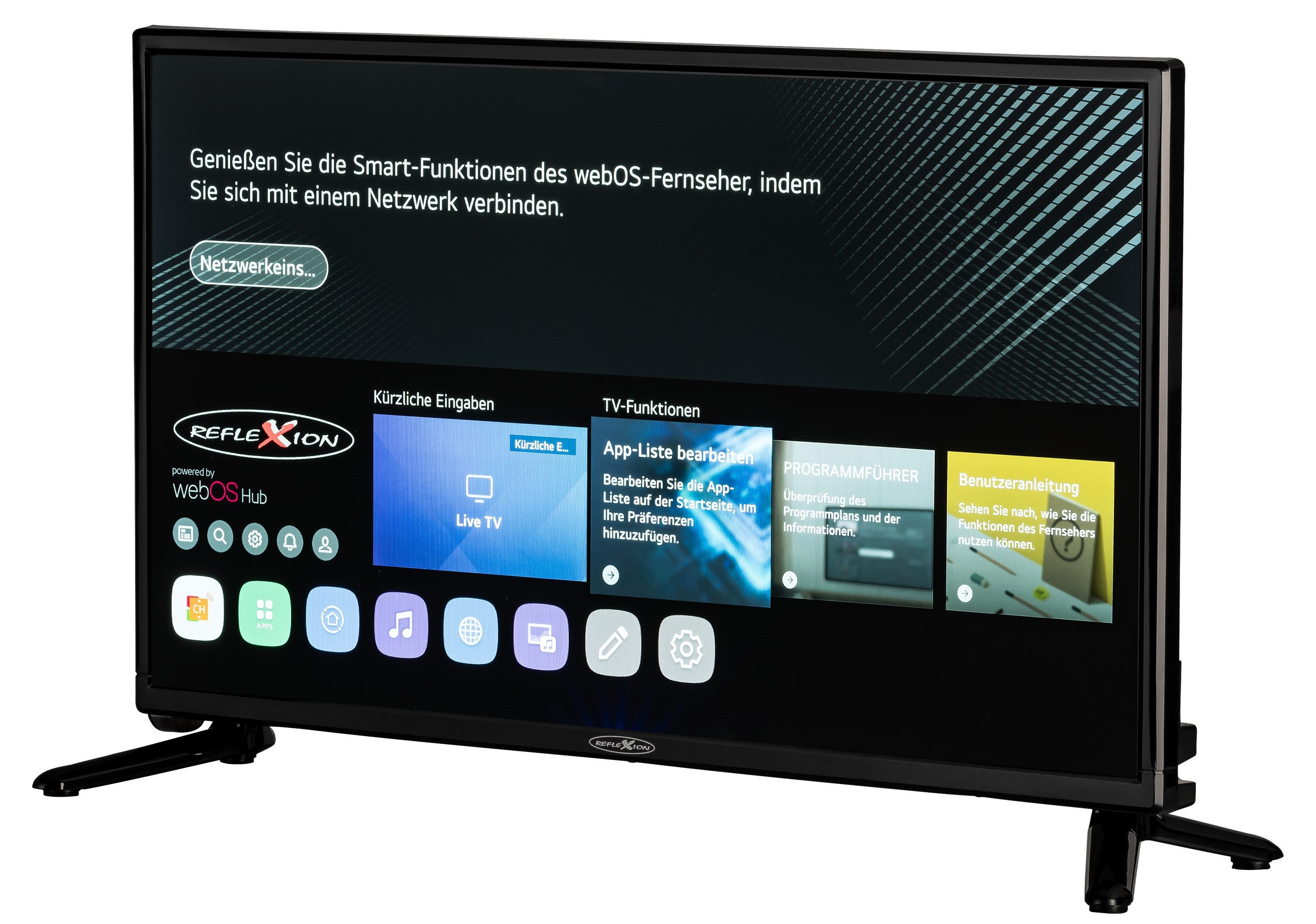 Reflexion LED22IBT LED-Fernseher (55,00 cm/24 Zoll, schwarz ! RABATT: 47.85%
