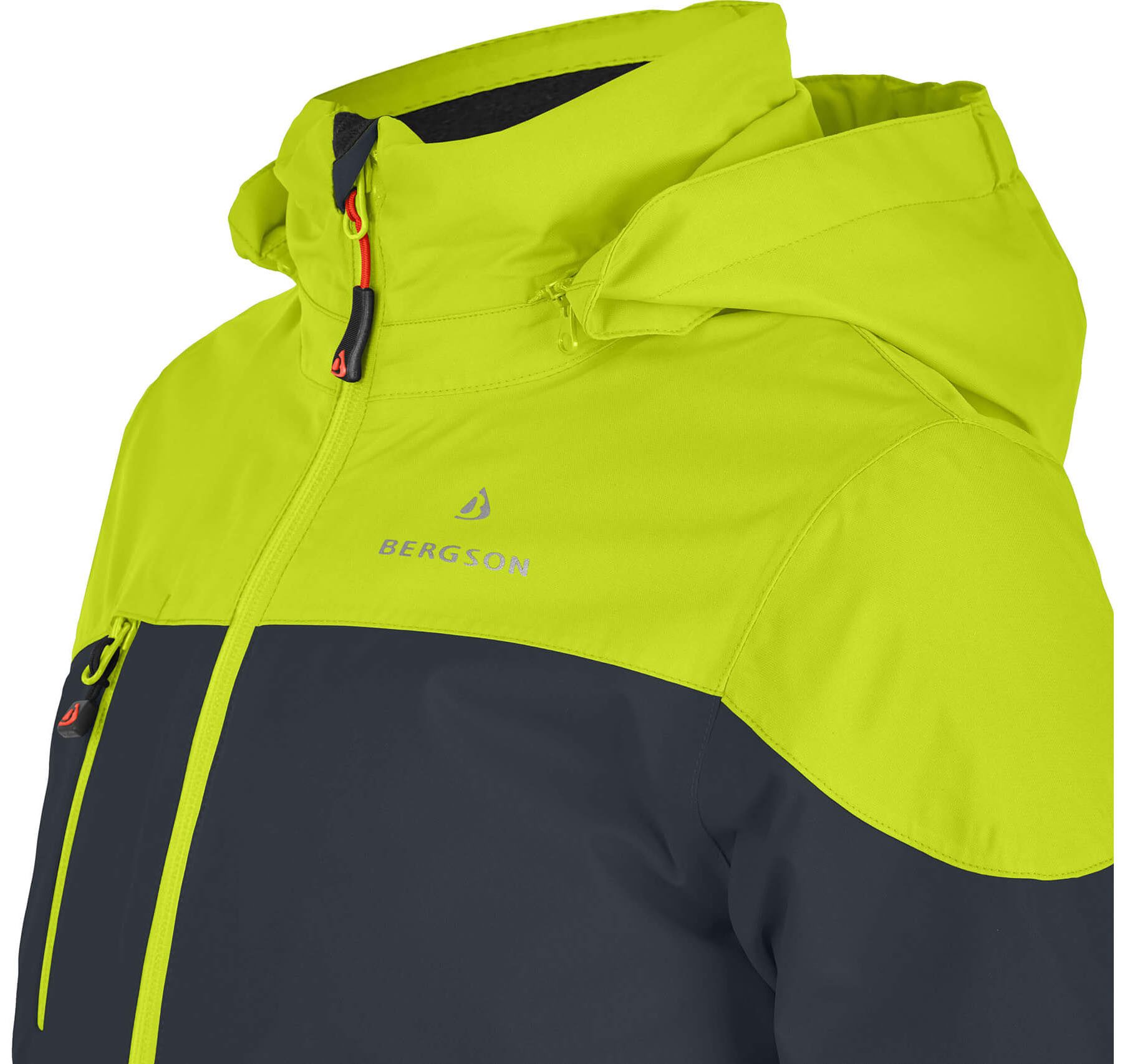 Bergson Skijacke VOLKER neo Kinder Skijacke, die perfekte Skijacke für junge Abenteurer, Normalgr