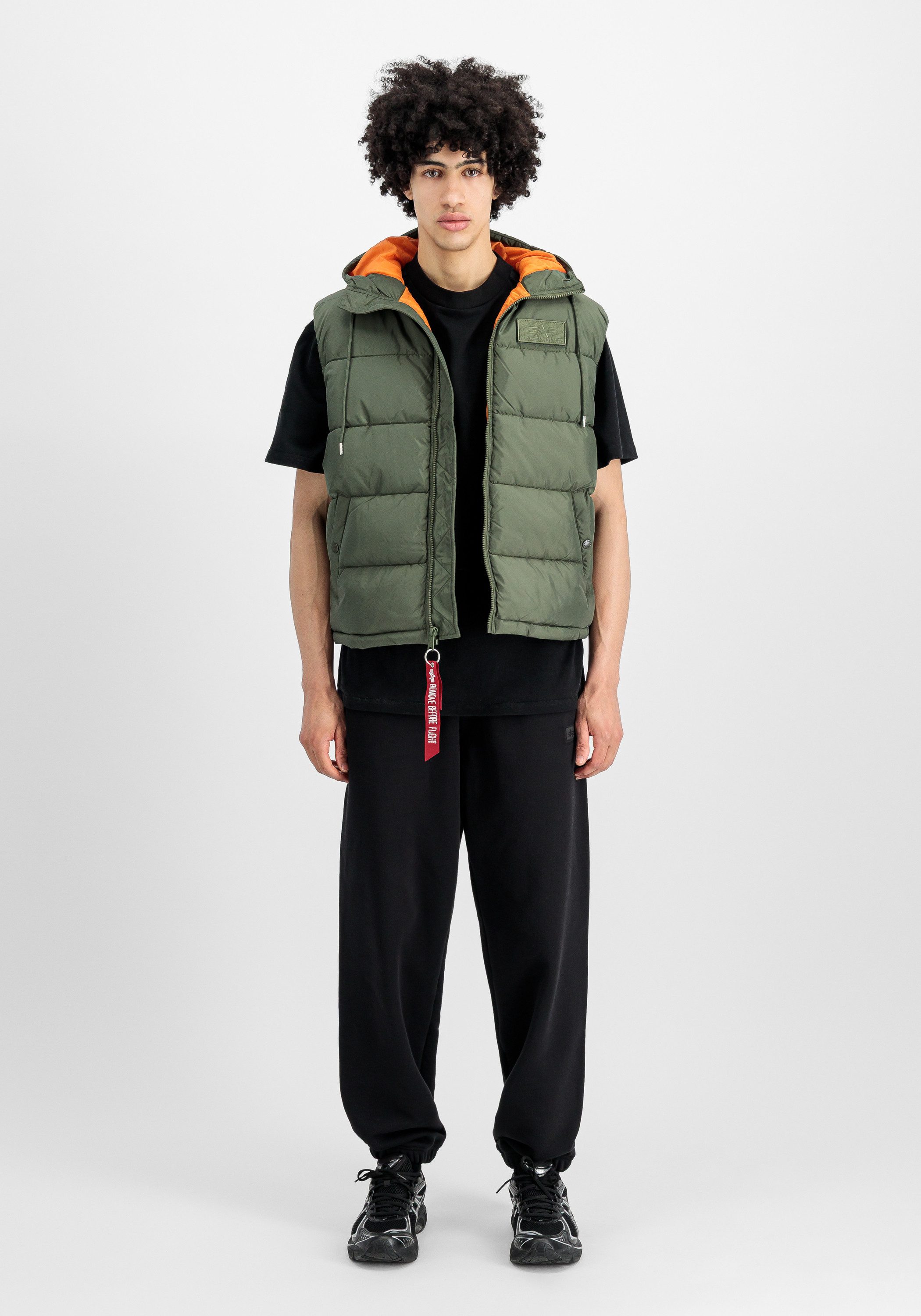 Alpha Industries Wendejacke Hooded Puffer Vest FD