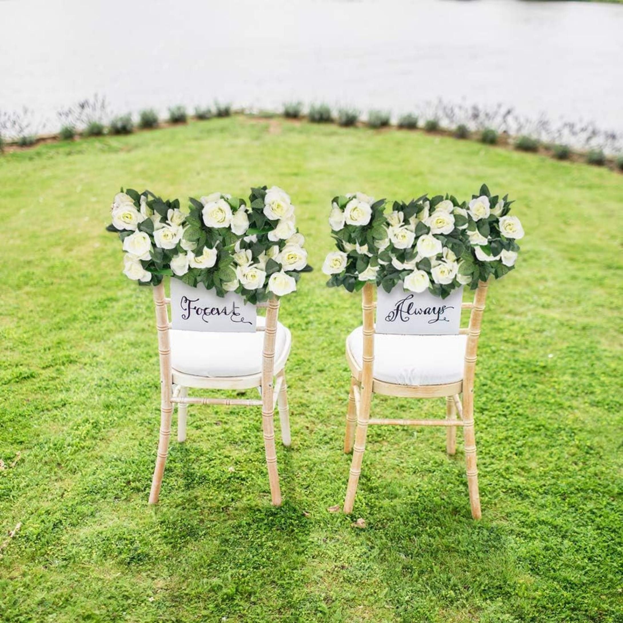 Kunstblumenstrauß Blumengirlande Deko Künstliche Rosengirlande Hochzeit, Agger – Bild 3 von 5
