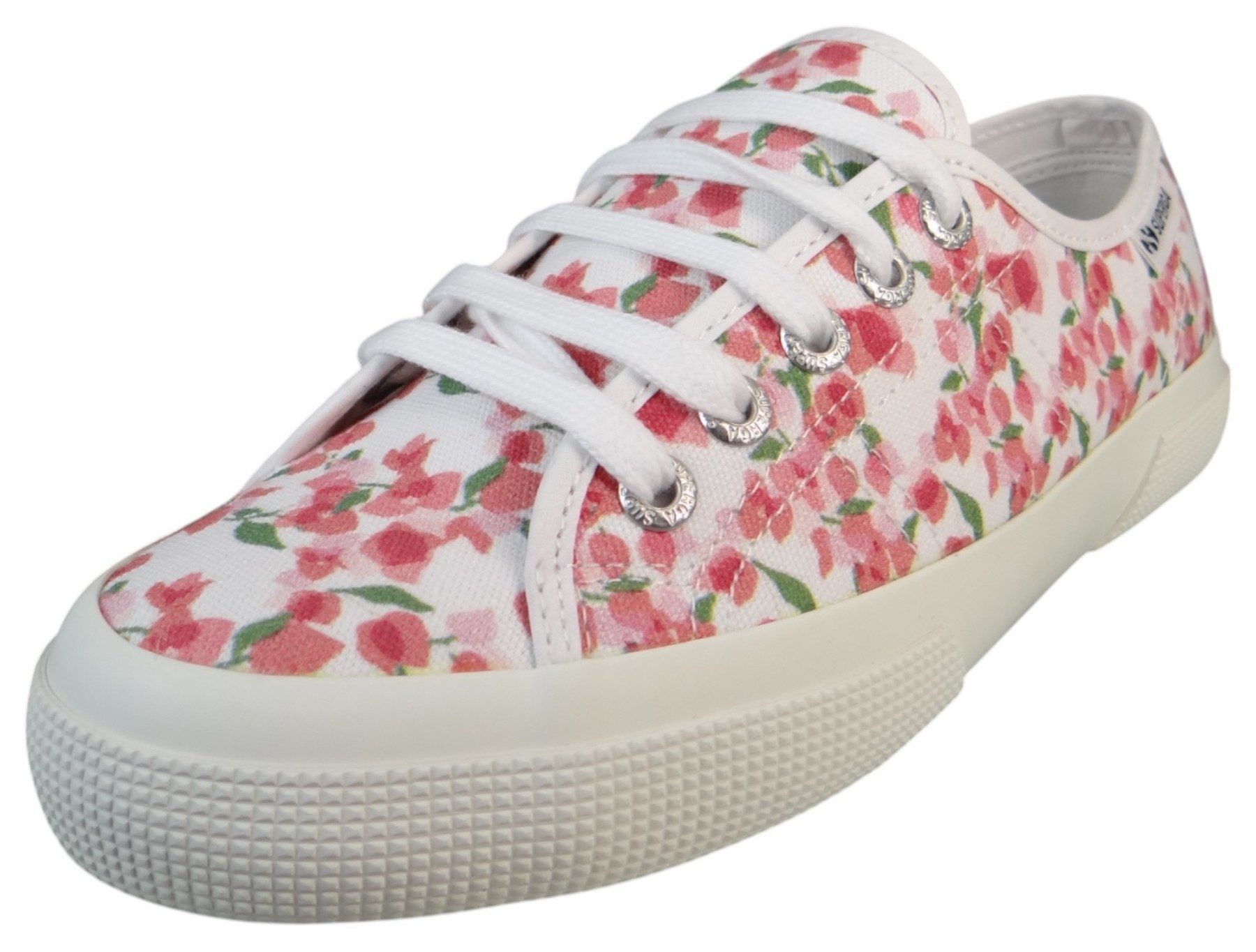 Superga S71472W A8K White Fuchsia Pink Sneaker