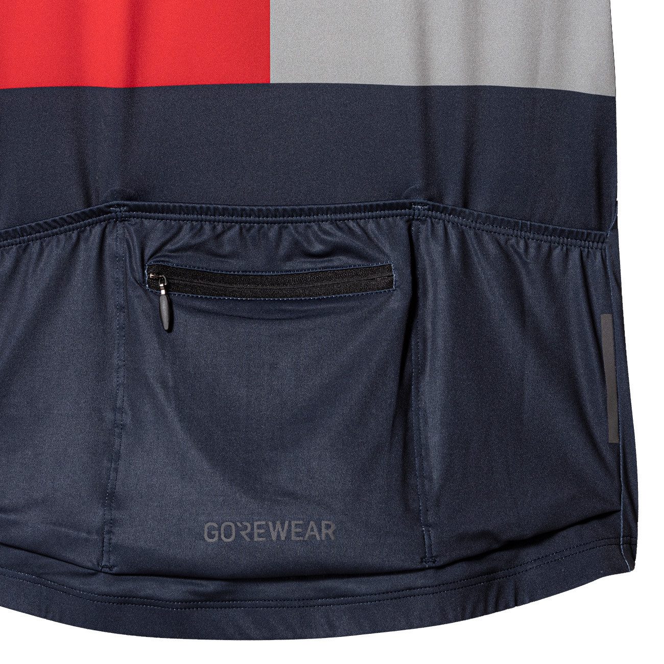 GORE® Wear Radtrikot Gore Wear Swiftride Block Jersey Herren Lab Graphite Lab Red