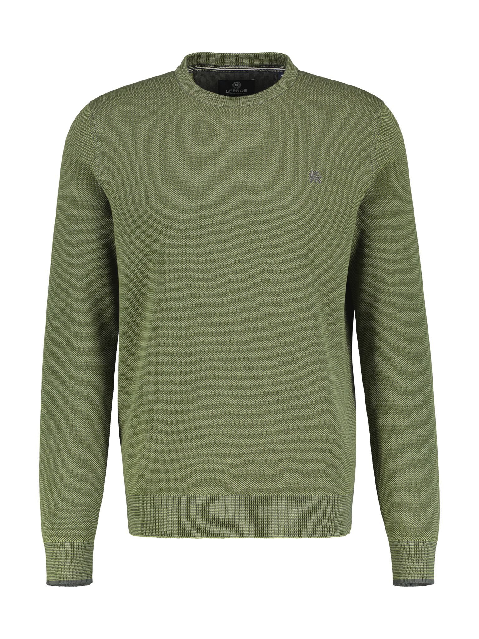 LERROS Strickpullover "LERROS Leichter Strickpullover mit schmaler Rippstru günstig online kaufen