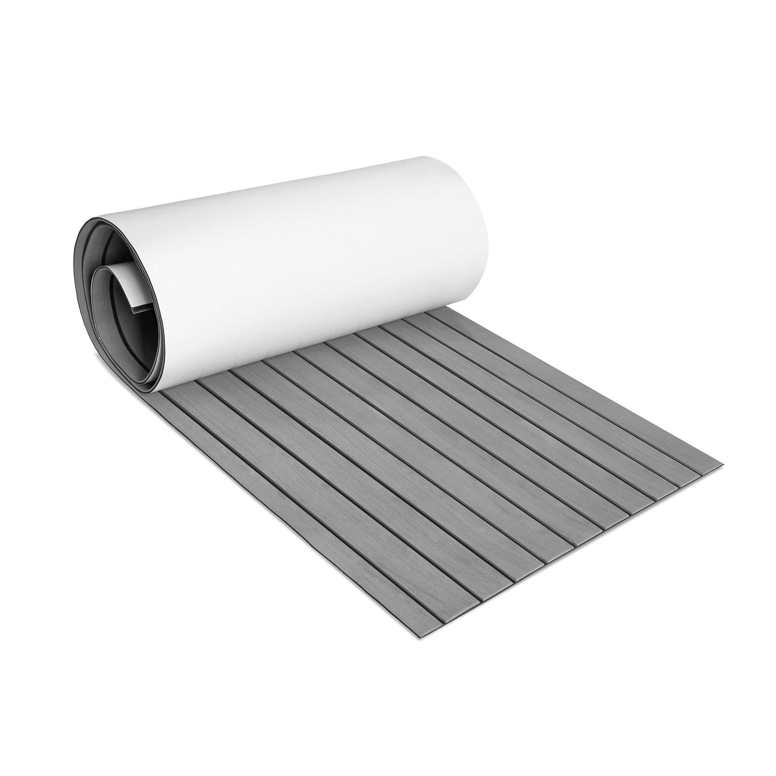 Clanmacy Bodenmatte Teak EVA Schaum Marine Teak Bodenbelag Matte Deck Teppich 240x60/90cm