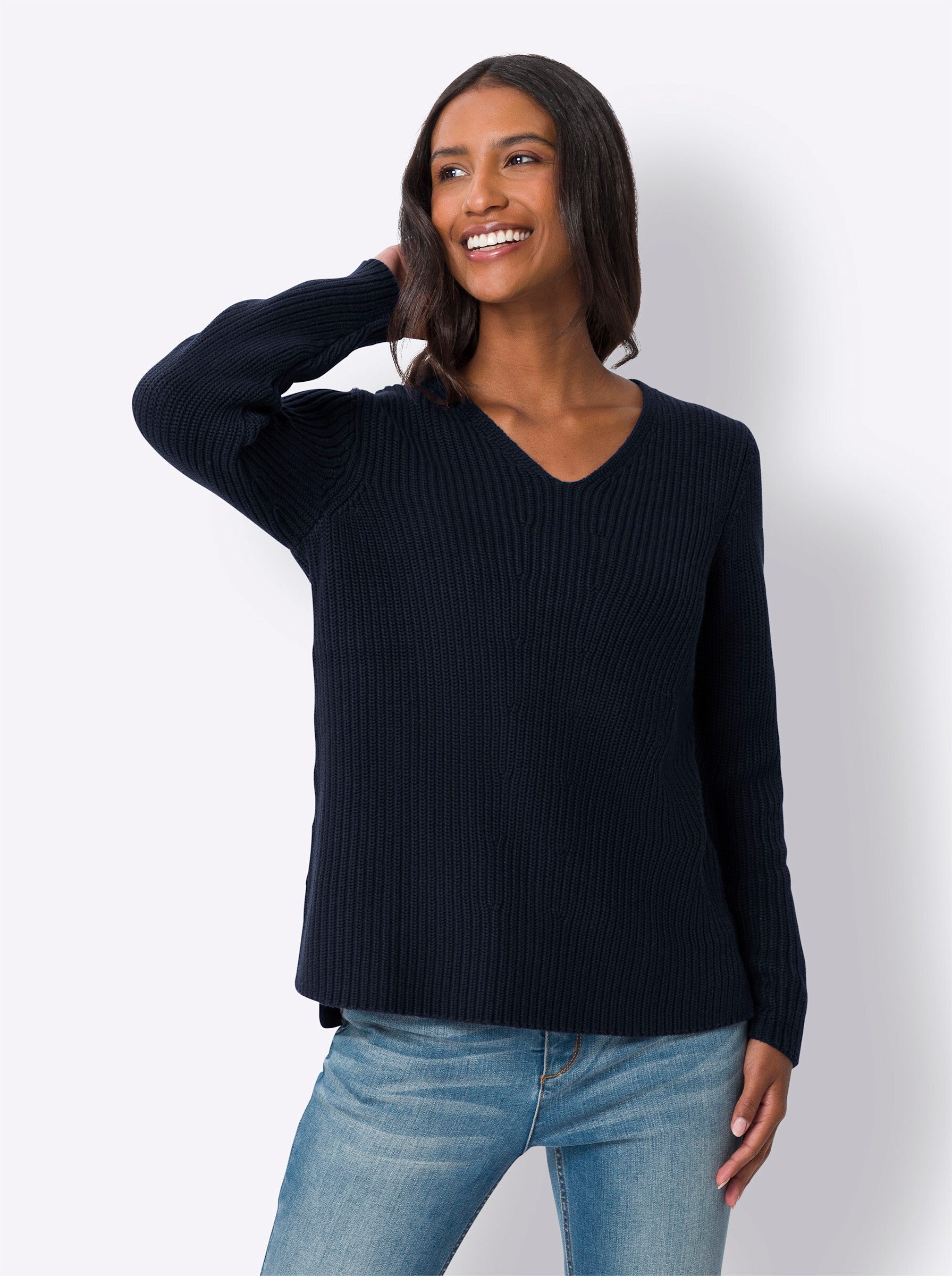 heine Strickpullover Pullover . günstig online kaufen