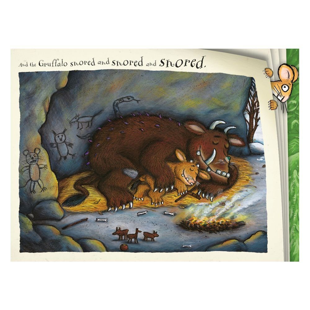 DER GRÜFFELO Puzzle 4 in 1 Puzzle Box Der Grüffelo Ravensburger Kinder Puzzle, 24 Puzzleteile