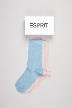 Esprit Socken Solid-Mix 3-Pack