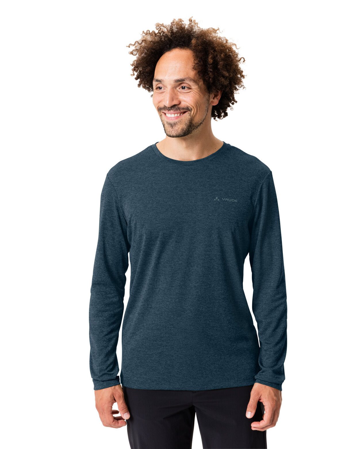 VAUDE T-Shirt Men's Essential LS T-Shirt (1-tlg) schnelltrocknendes und funktionelles Shirt