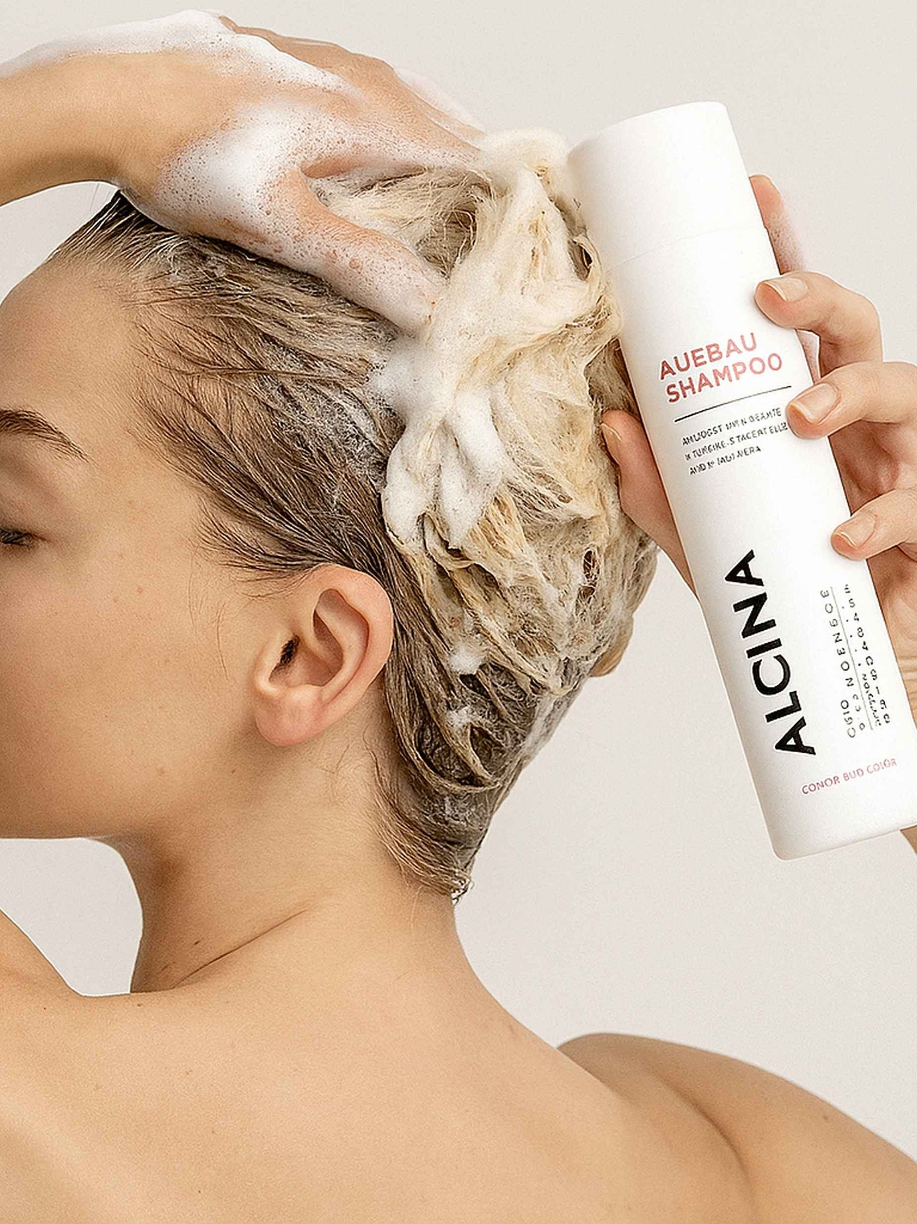 ALCINA Haarshampoo Aufbau-Shampoo (250 ml) für blondiertes, coloriertes und strapazierte