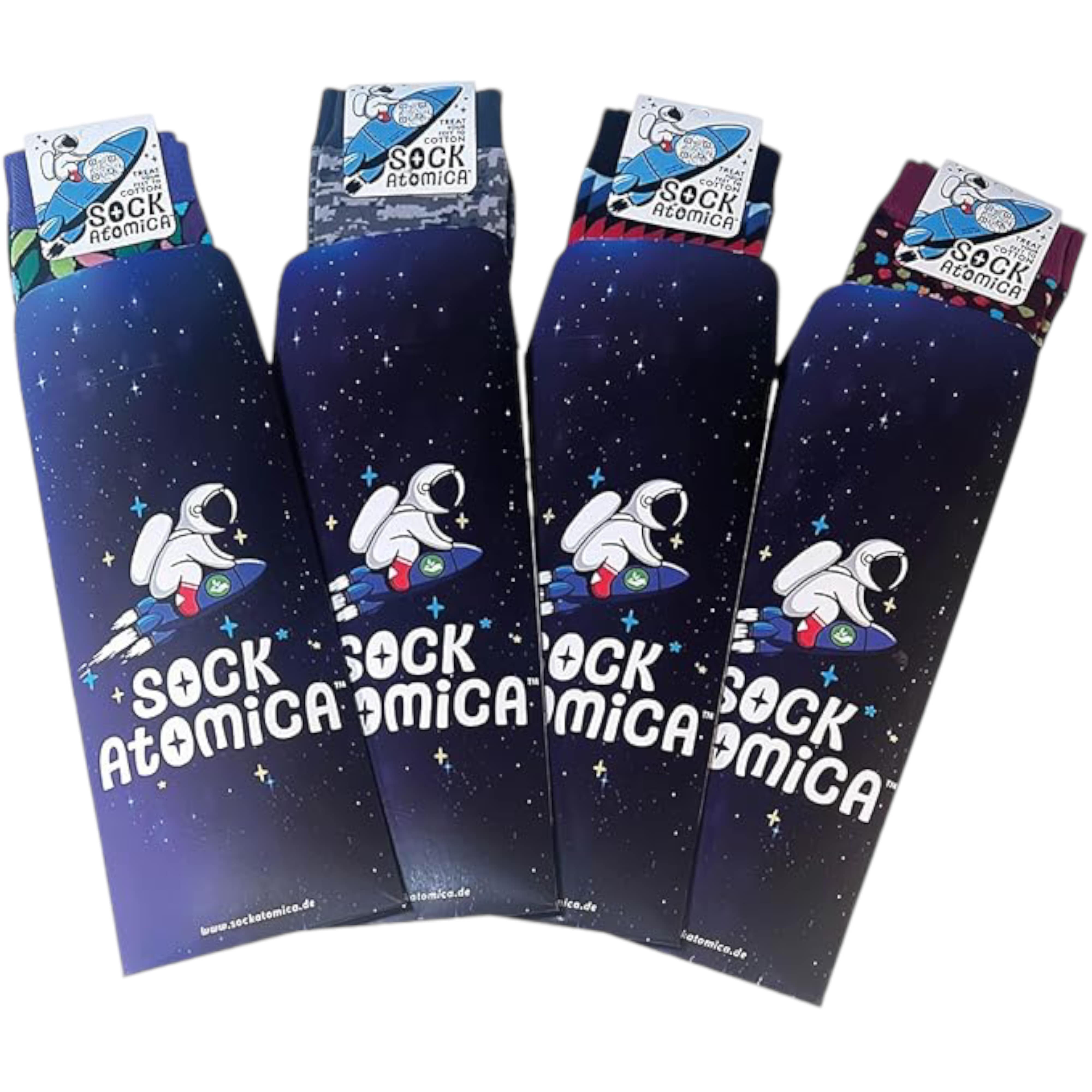 herémood Socken 4er-Pack Schicke Bunte Baumwolle günstig online kaufen