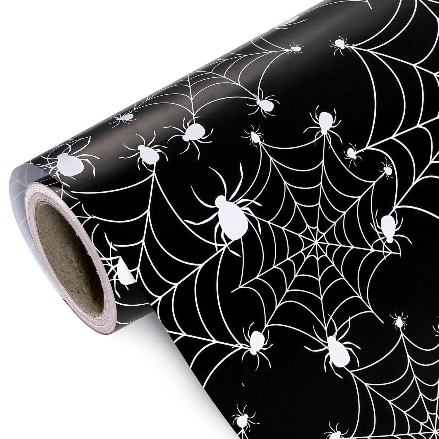 LuxusKollektion Geschenkpapier Geschenkpapier Spinnennetz/Spinne 43,2cm x 5m