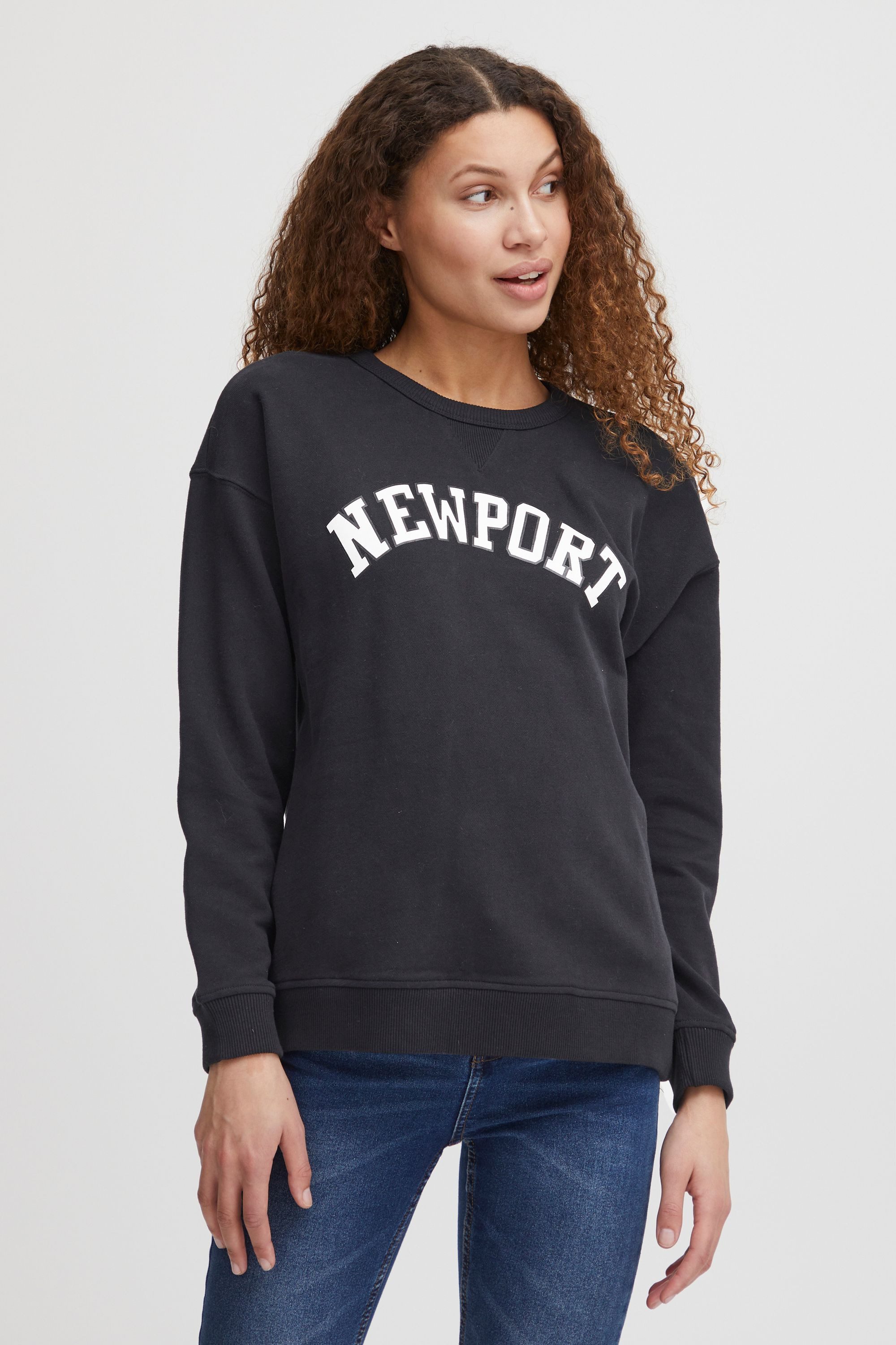 OXMO Sweatshirt OXColeen Modischer Pullover günstig online kaufen