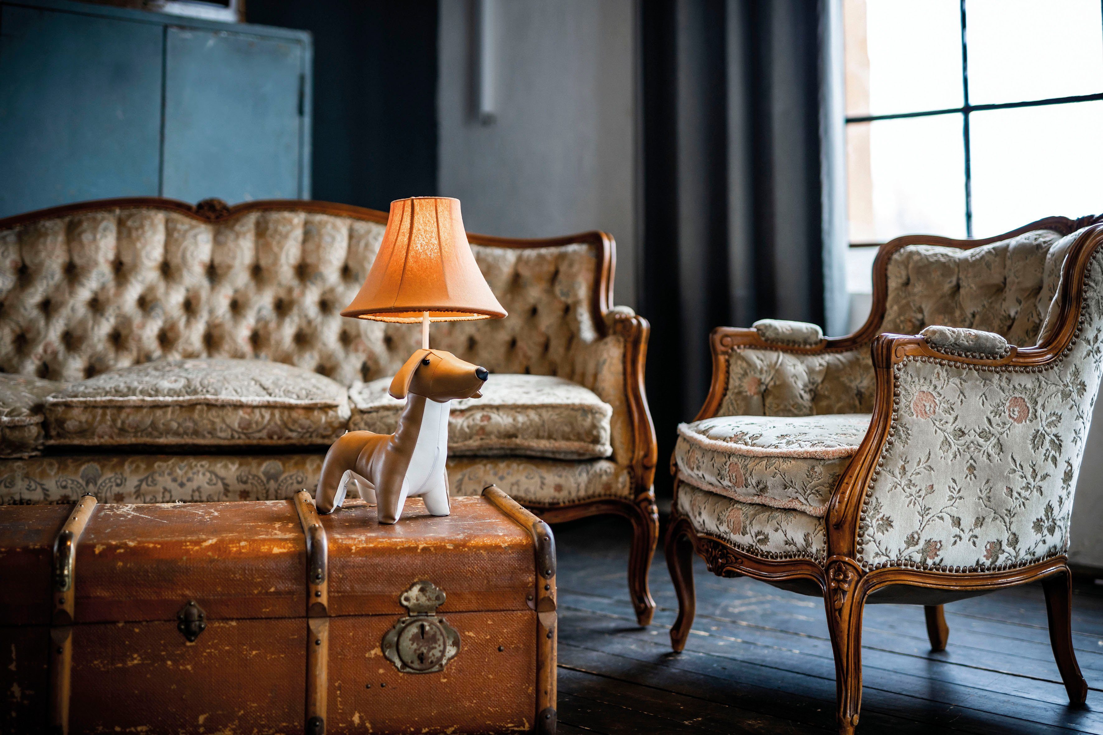 Happy Lamps for smiling eyes LED Tischleuchte Waldi der Dackel, LED fest in günstig online kaufen