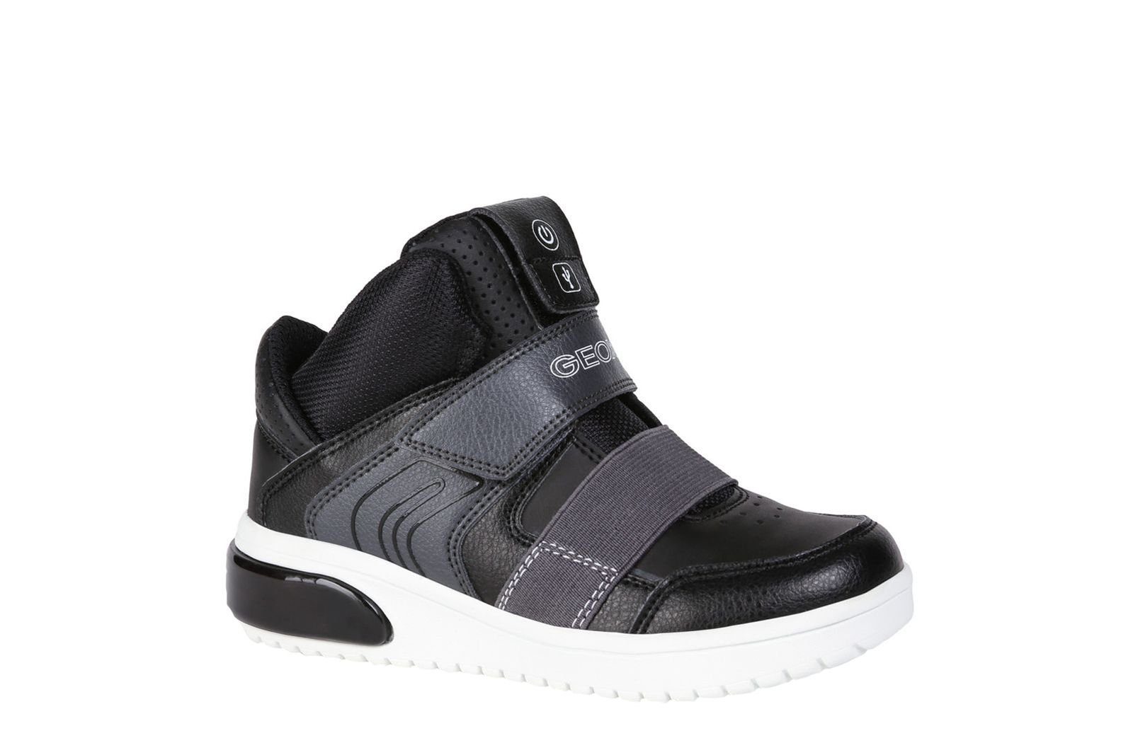Geox Geox Kinder Кроссовки JR Xled Boy J847QA-C9999 black Кроссовки