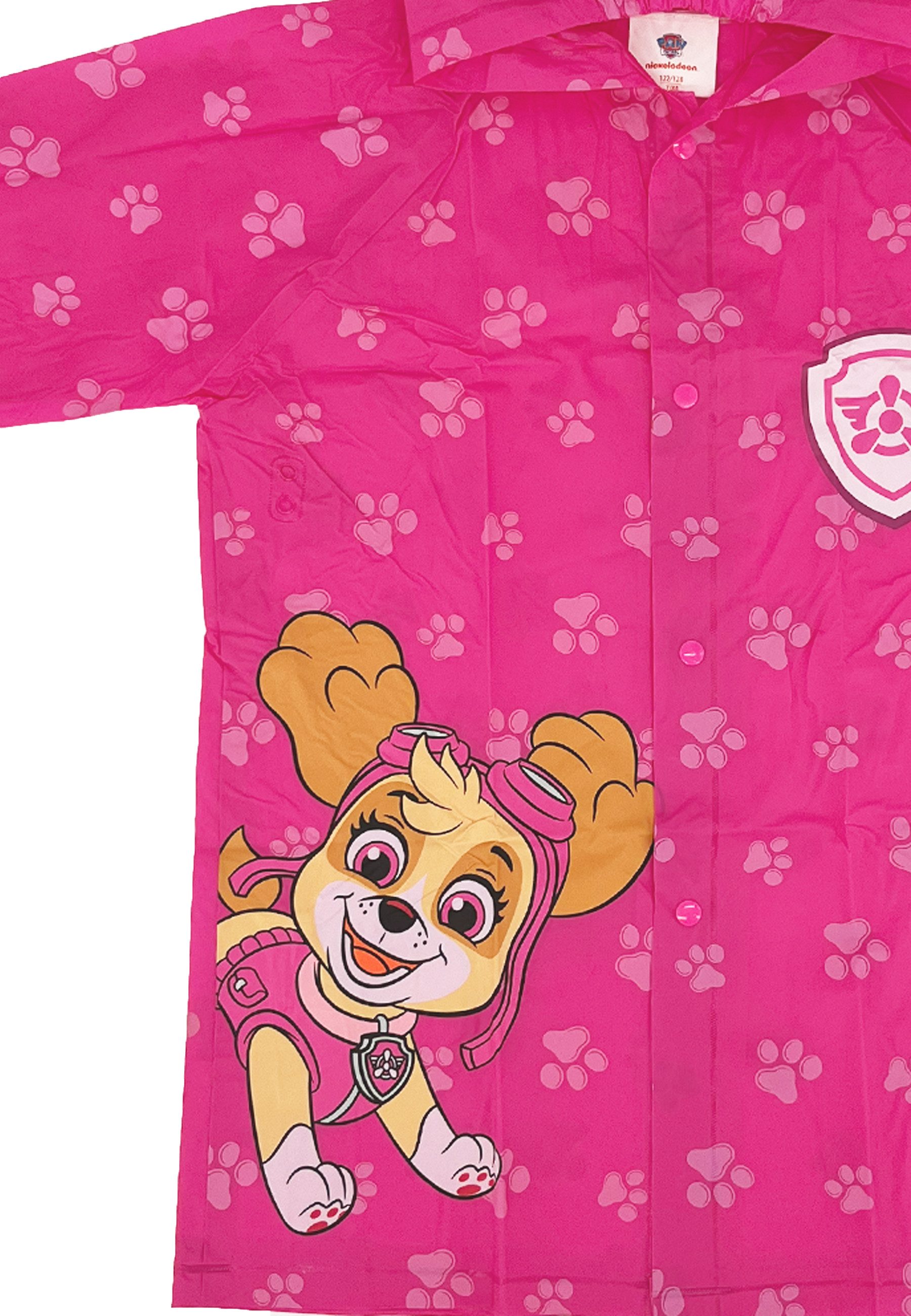 PAW PATROL Regenjacke Skye Mädchen Regenmantel