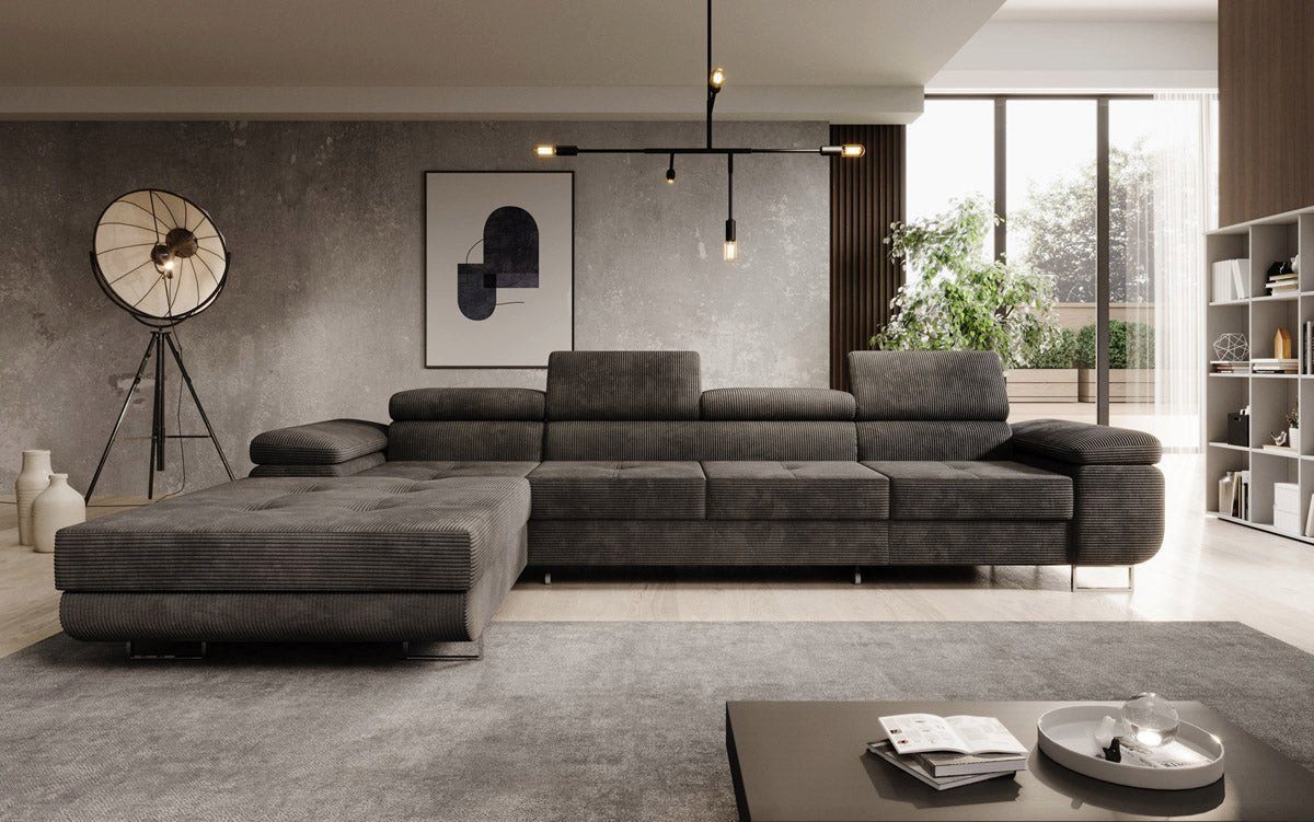 Luxusbetten24 Schlafsofa Designer Sofa Calvera Maxi, günstig online kaufen