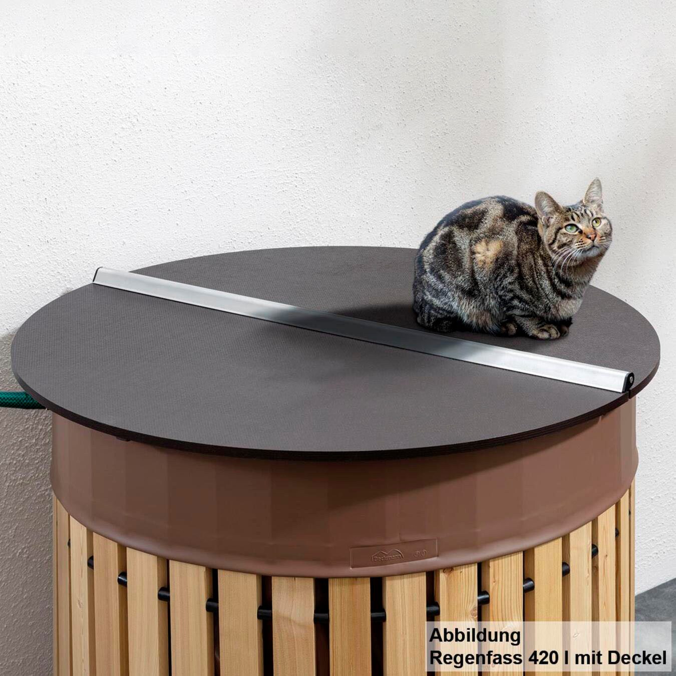 Beckmann Regentonnendeckel Größe 4, für Regenfass 600 l