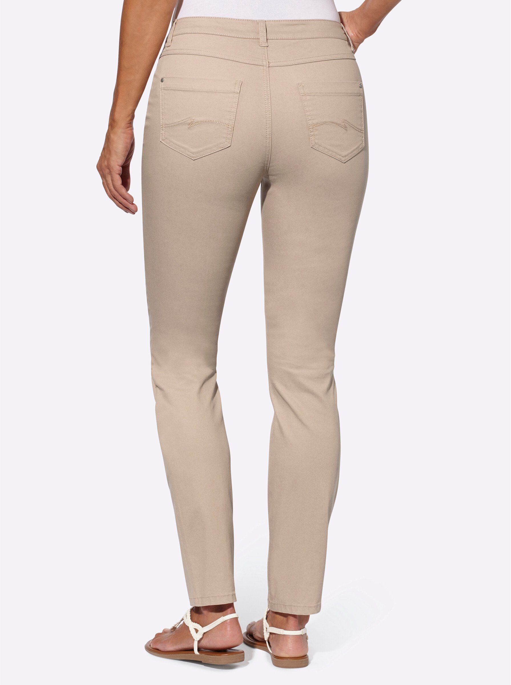 Witt Bequeme Jeans Jeans leicht vertieft