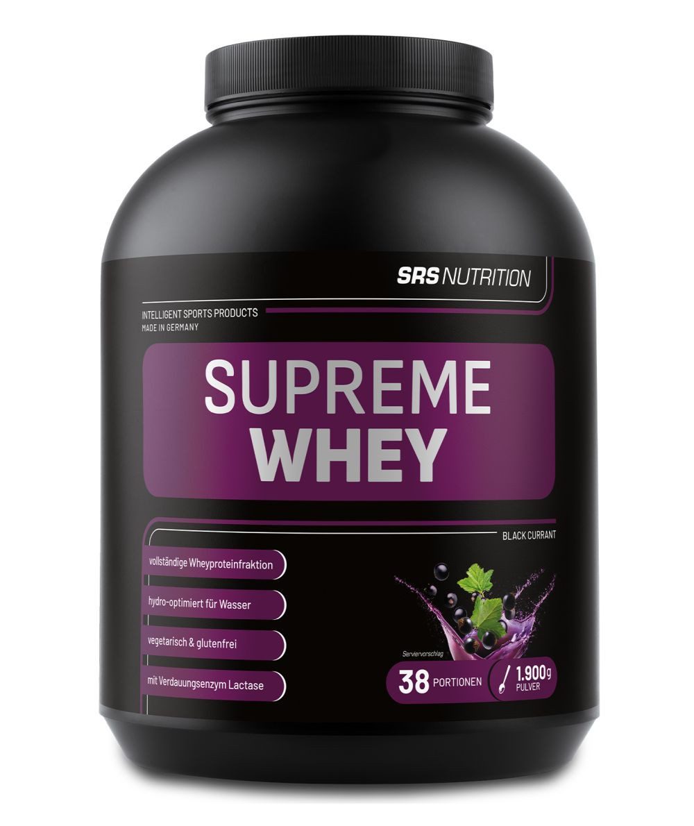 SRS™ SRS Supreme Whey - 1900g - Dose Pulver