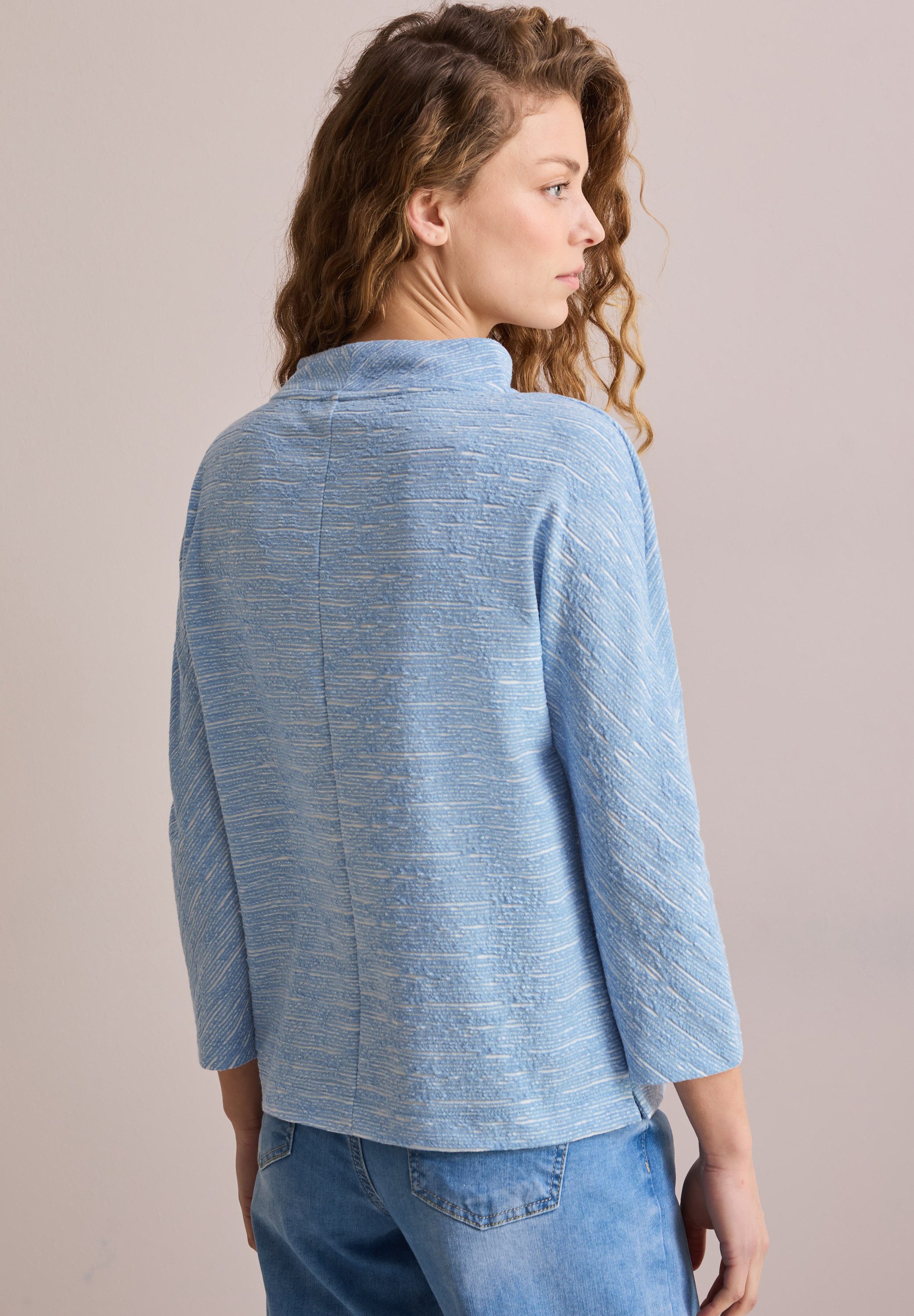 CECIL 3/4-Arm-Shirt mit 3/4 Ärmeln