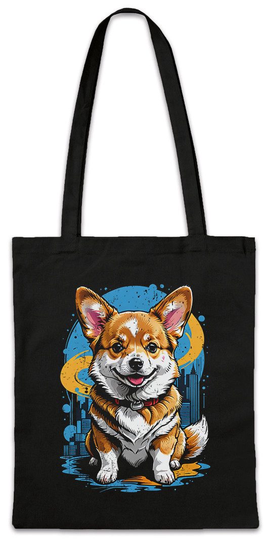 Urban Backwoods Beuteltasche Sweet Corgi Art Stofftasche Welsh Pembroke Wal günstig online kaufen