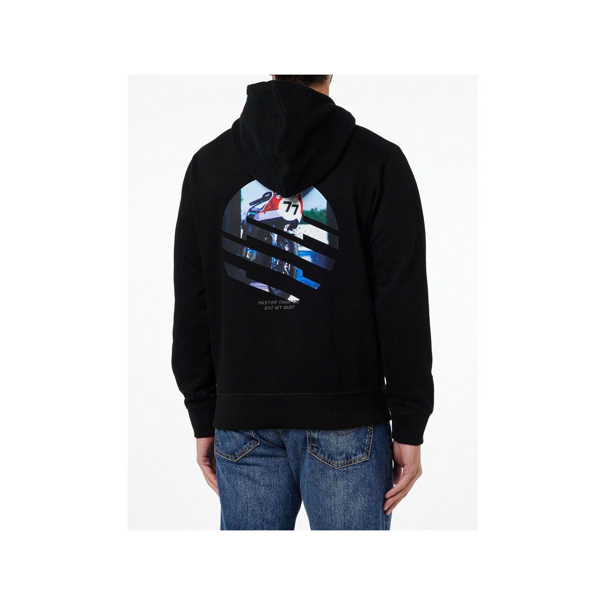 (1-tlg) (15) Sweatshirt HUGO schwarz schwarz BOSS
