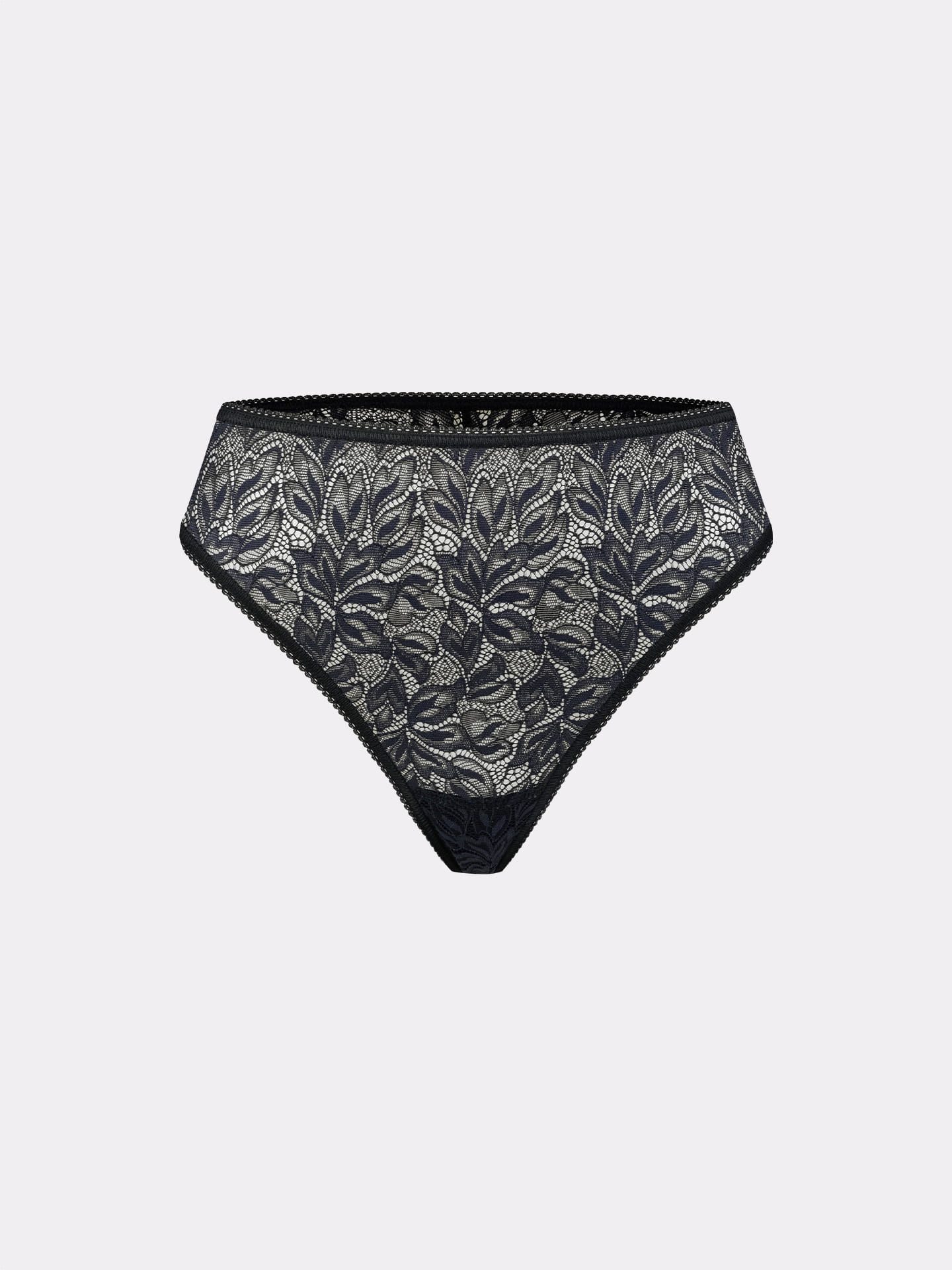 Slip ICONIC LACE HIGH WAIST BRAZIL STRING