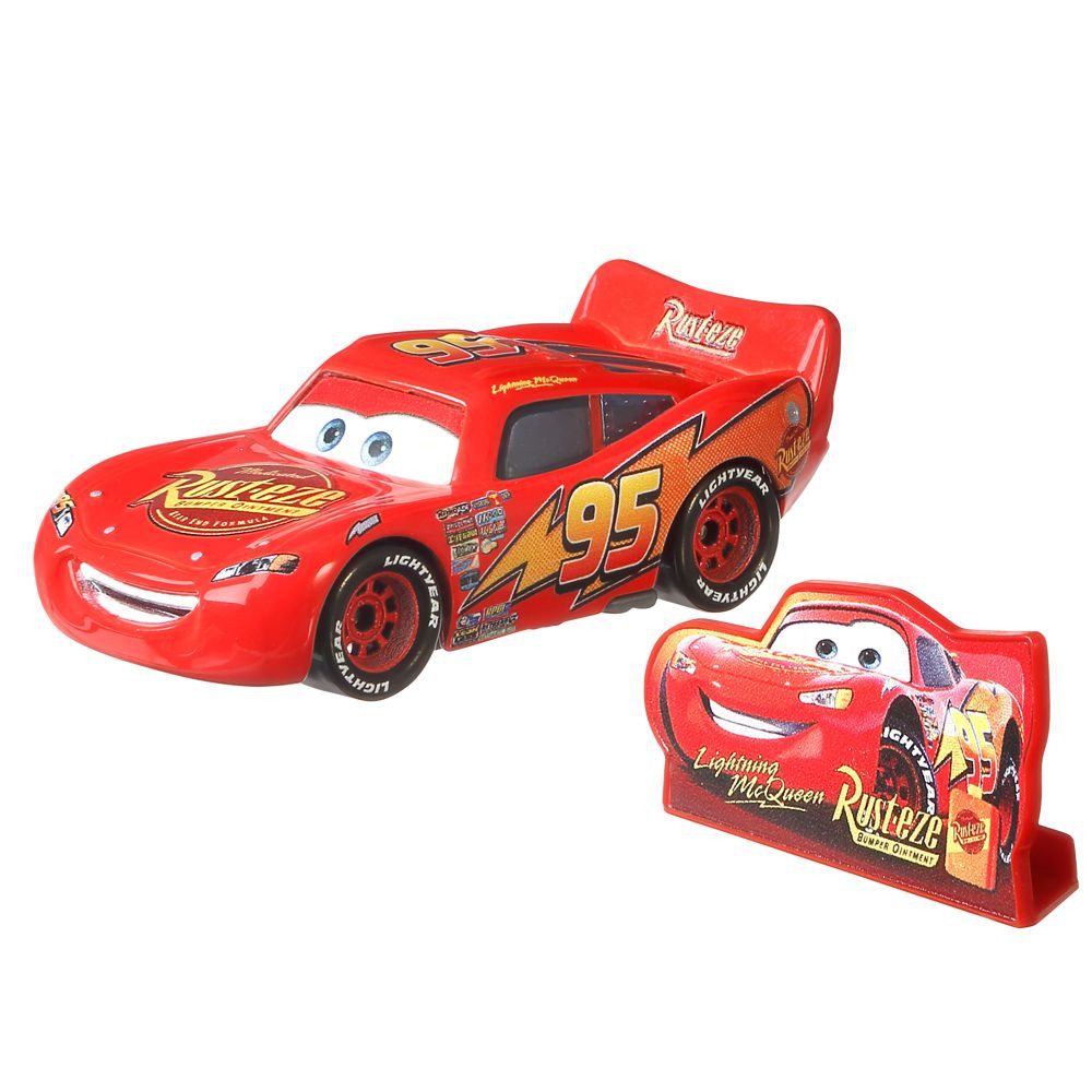 Disney Cars Spielzeug-Rennwagen Lightning mit Sign günstig online kaufen