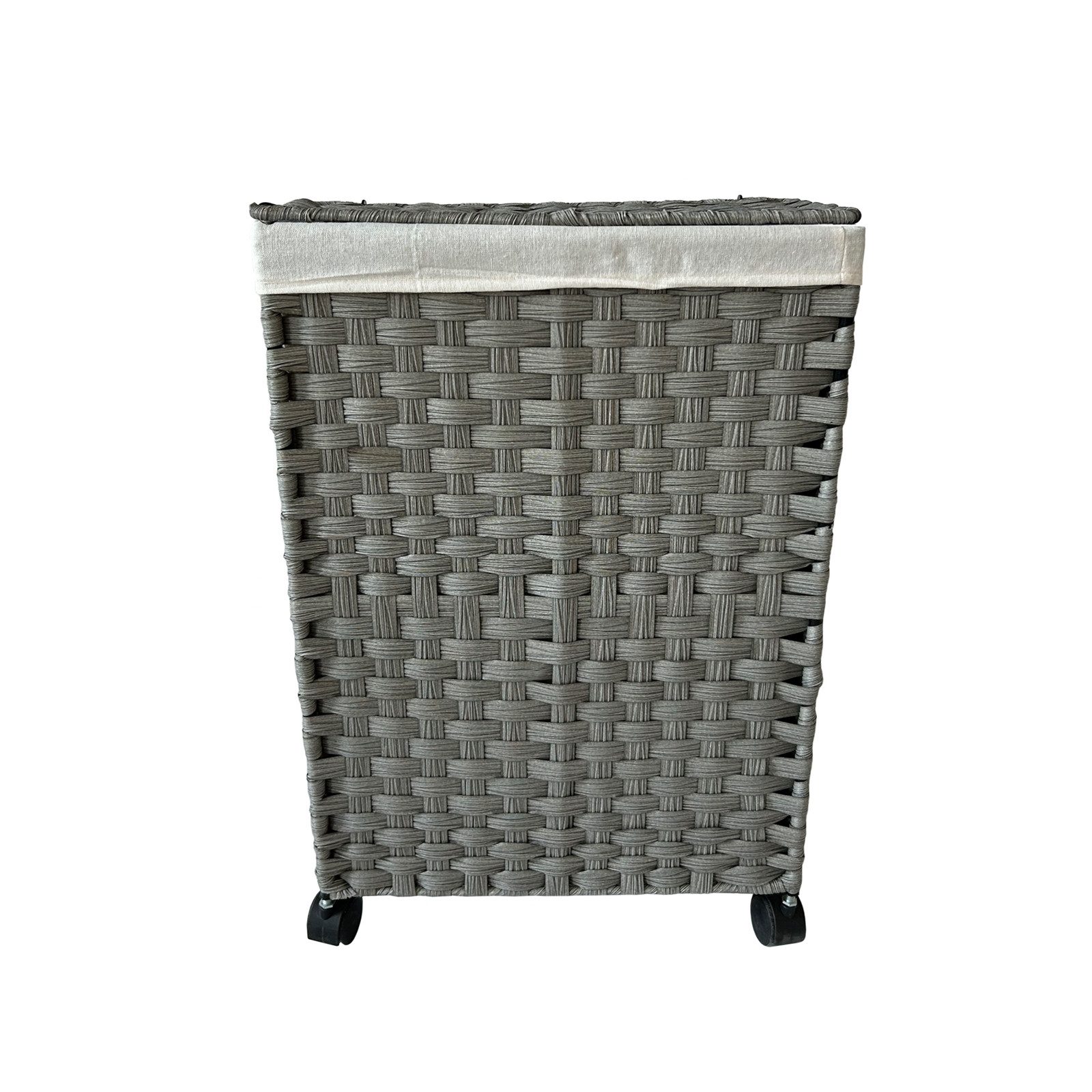 HTI-Living Wäschekorb Wäschesammler 40 Liter Briena Grau (Stück, 1 St., 1 W günstig online kaufen