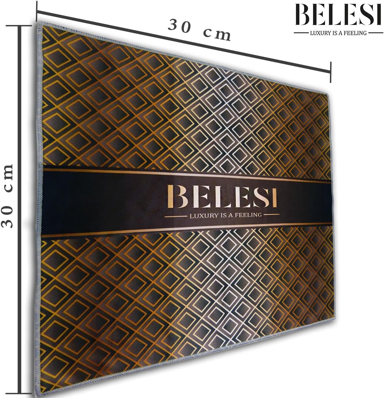belesi Optikerqualität Handytuch Displaytuch Brillenputztuch Reinigungstuch Mikrofasertuch (1-tlg., XXL 30 x 30 cm, Zur Reinigung von Smartphone, Tablet, Brille,Display,Kamera,Objektiv)