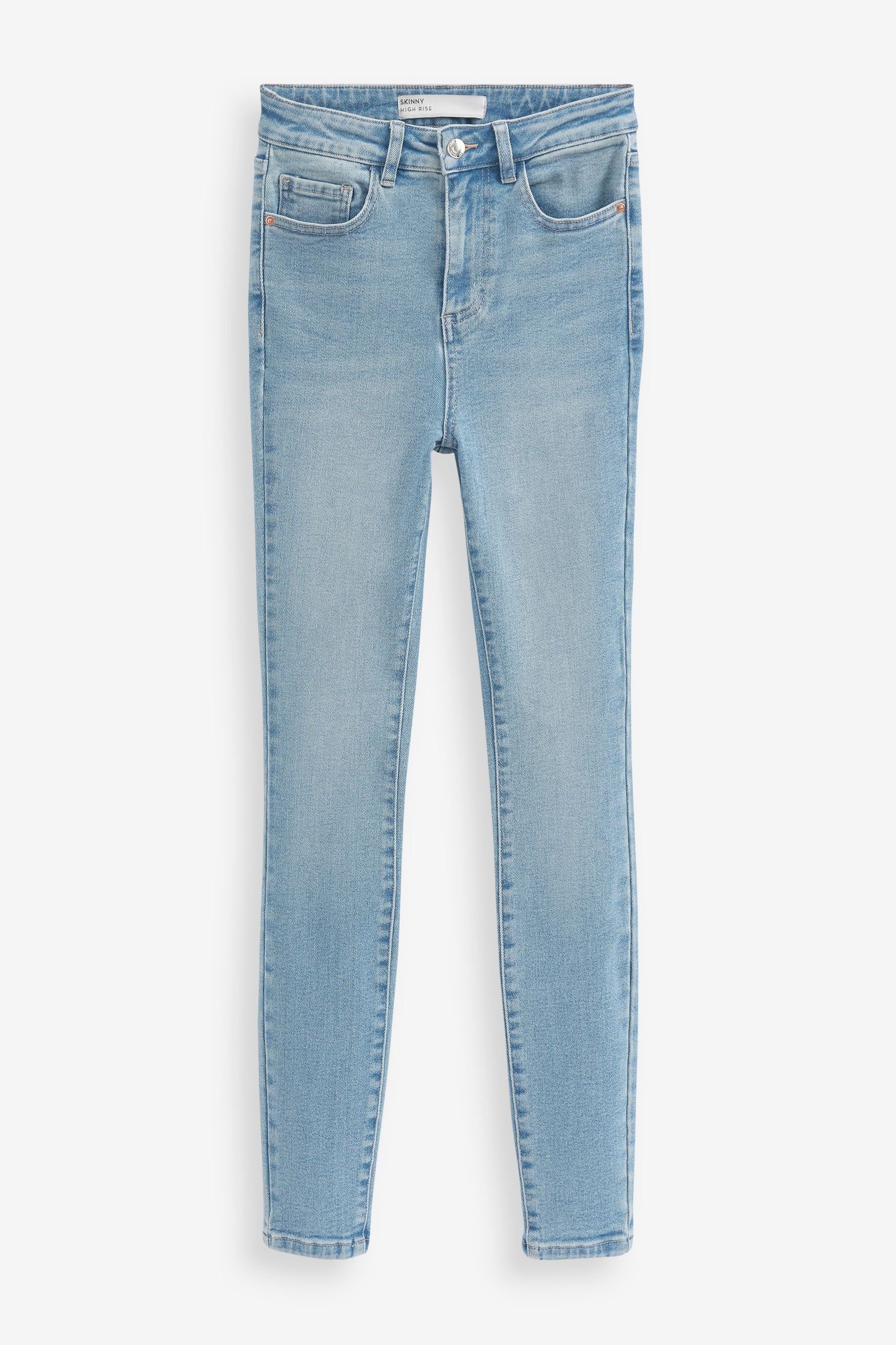 Next Skinny-fit-Jeans Superweiche Skinny Jeans mit hohem Bund (1-tlg)