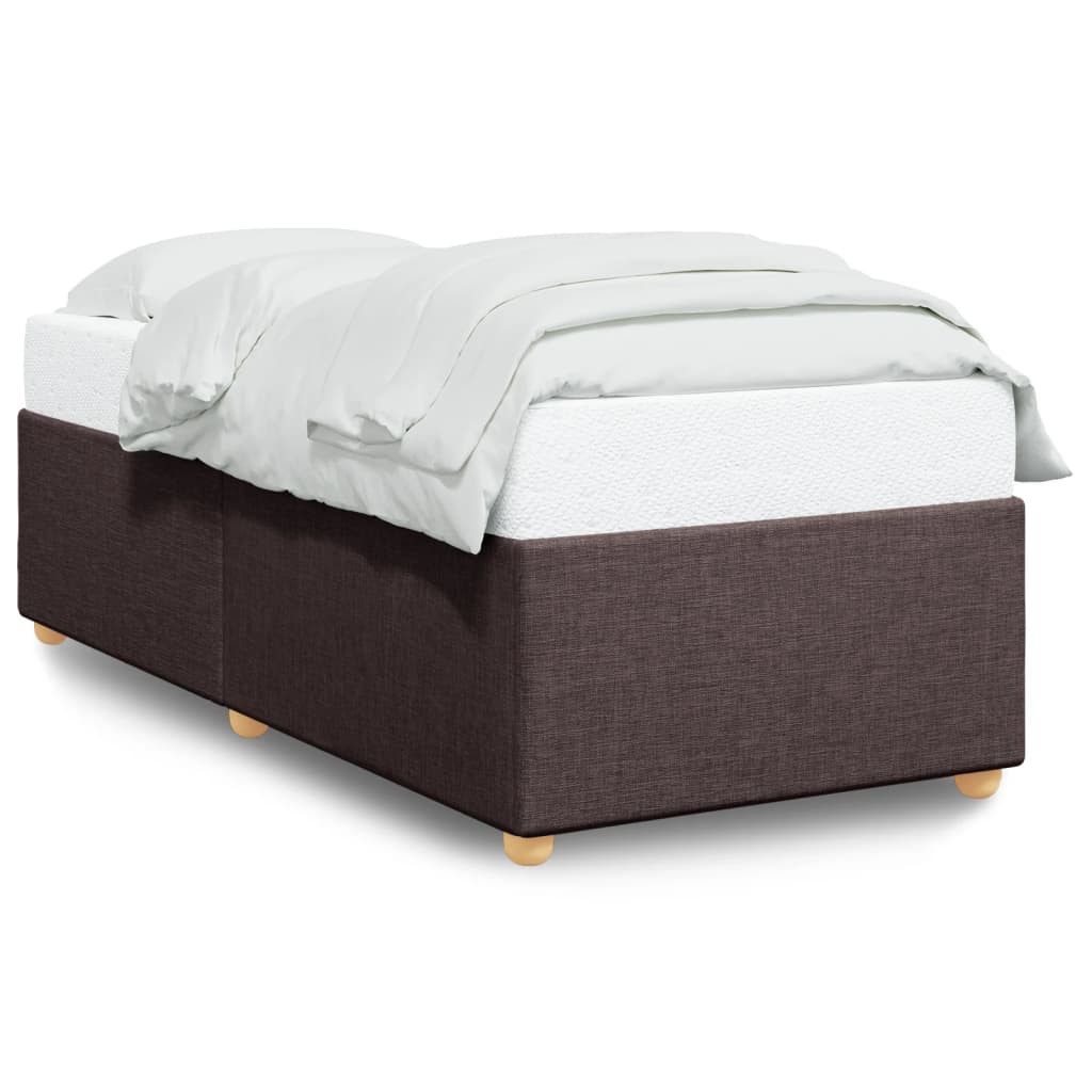 vidaXL Bett Bettgestell ohne Matratze Dunkelbraun günstig online kaufen