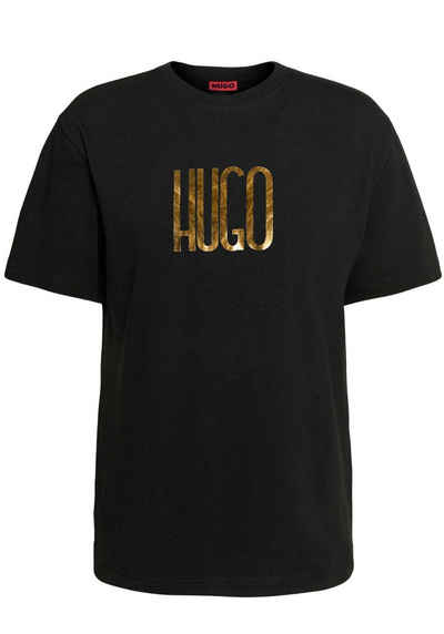 HUGO T-Shirt Hugo Dartlap Logo Print auf der Brust
