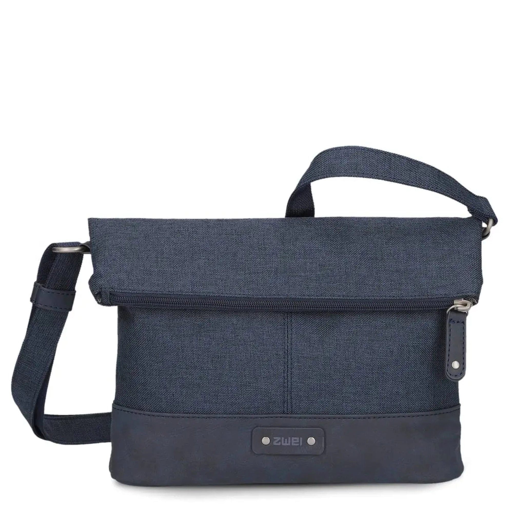 Zwei Umhängetasche Olli OT6 - Schultertasche 20/29 cm (navy)