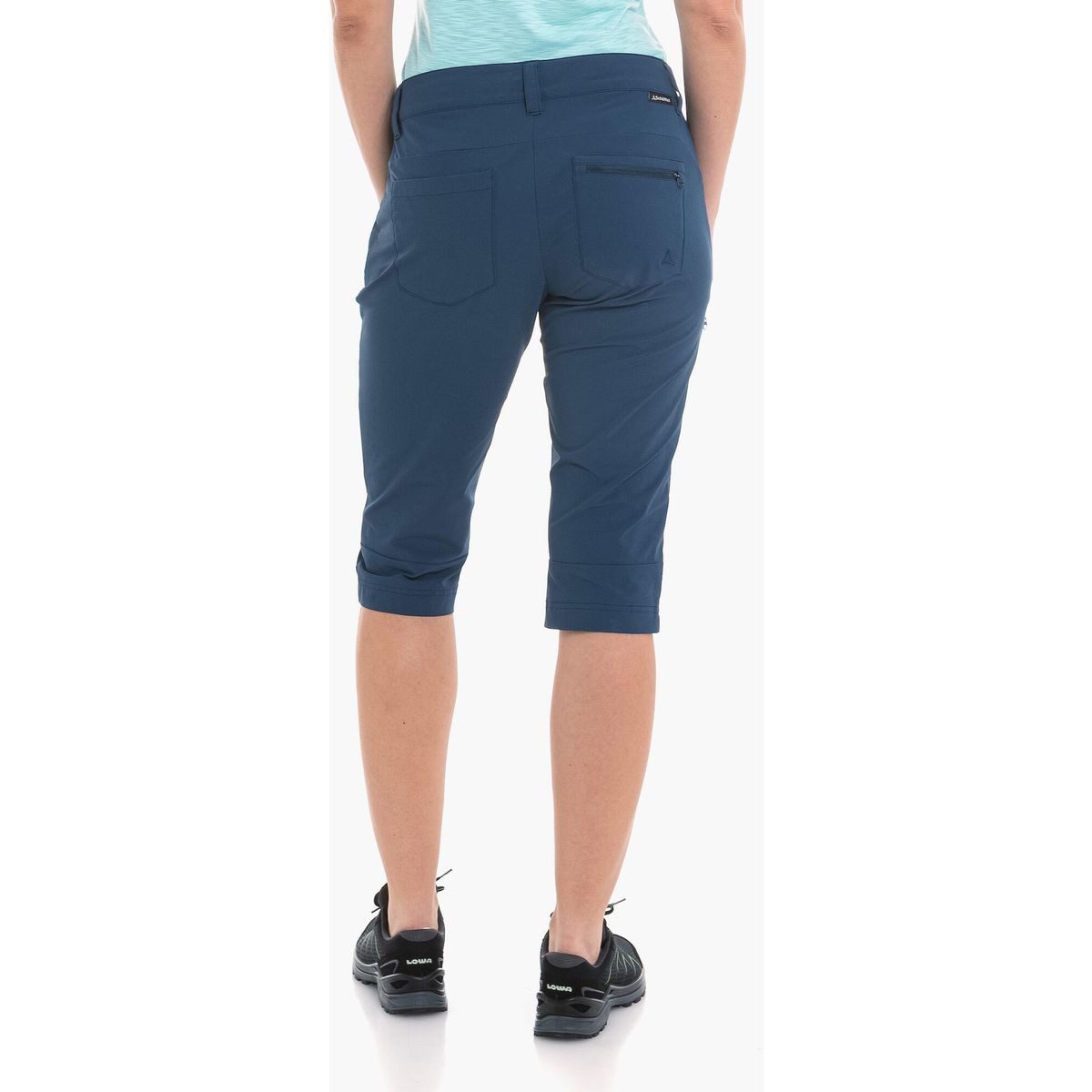 Schöffel Funktionsshorts Pants Caracas2 Leichte, schnelltrocknende Damen-Wanderhose mit hohem Tragekomfort