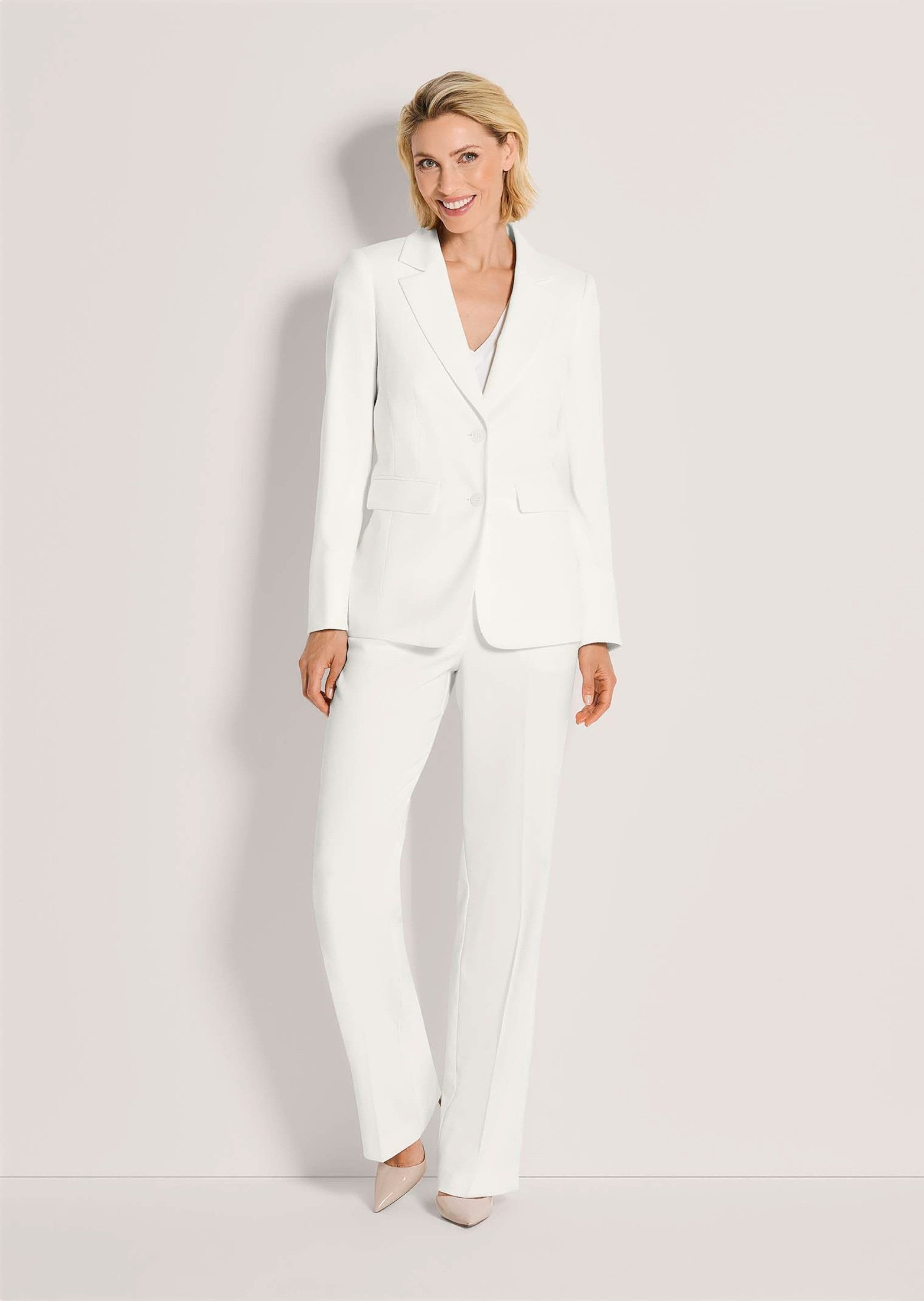 MADELEINE Kurzblazer Stilvoller Einreiher mit Reverskragen Viskoseblazer mi günstig online kaufen