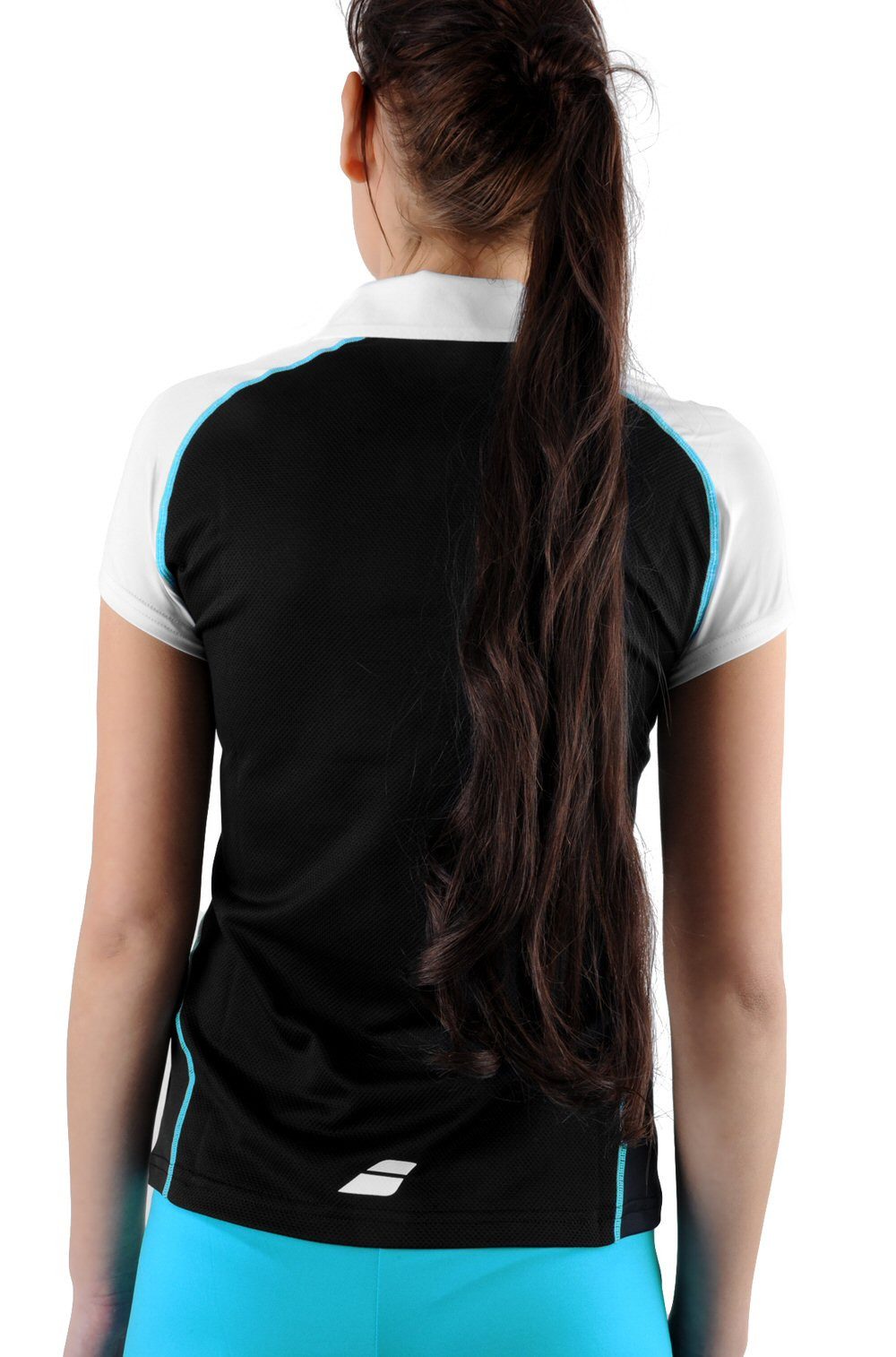Babolat Poloshirt Match Performance schwarz Damen