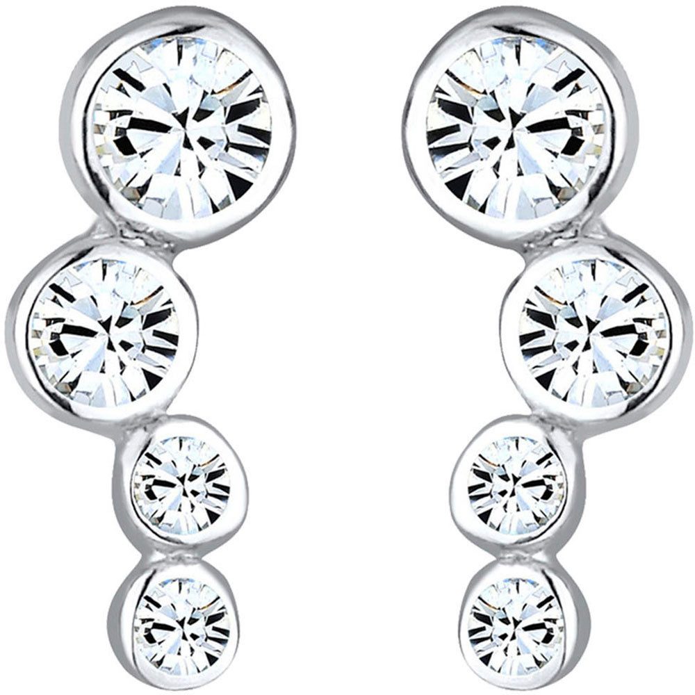 Elli Paar Ohrstecker Schmuck Geschenk Silber 925 Ohrringe, mit Glasstein günstig online kaufen