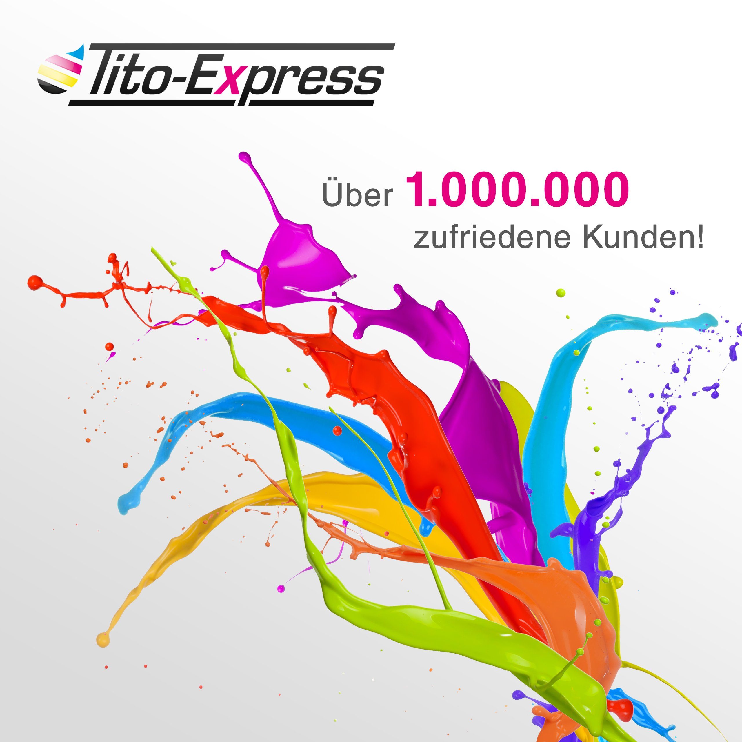 62XL 200 5548 62 5742 Set OfficeJet Tintenpatrone 5740 5640 3er 5646 5540 7640) für ersetzt XL Envy HP 250 (für Tito-Express 5744