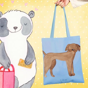 Mr. & Mrs. Panda Tragetasche Hund Dogge - Sky Blue - Geschenk, Vierbeiner, Jutebeutel, Beutel, Deu (1-tlg), Modisches Design