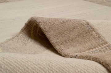 Wollteppich Nakarta, THEKO, rechteckig, Höhe: 12 mm, reine Wolle, handgeknüpft, mit Bordüre