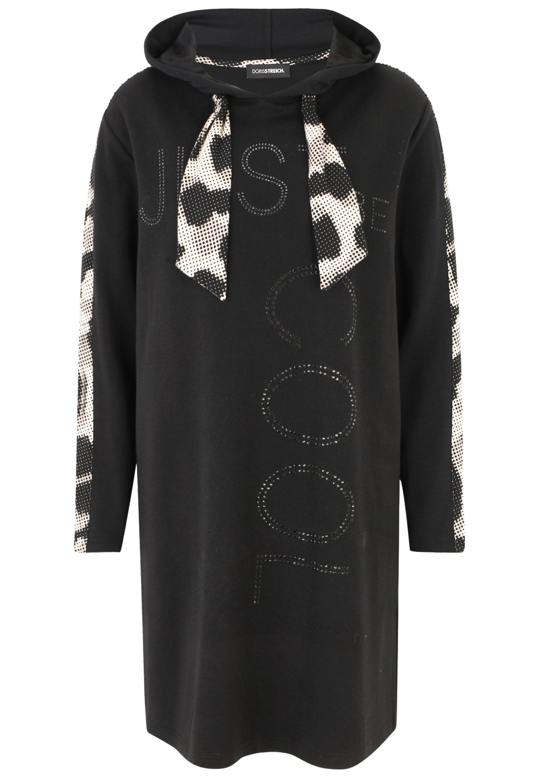 Doris Streich Sweatshirt (1-tlg) mit Leo-Einsätzen günstig online kaufen