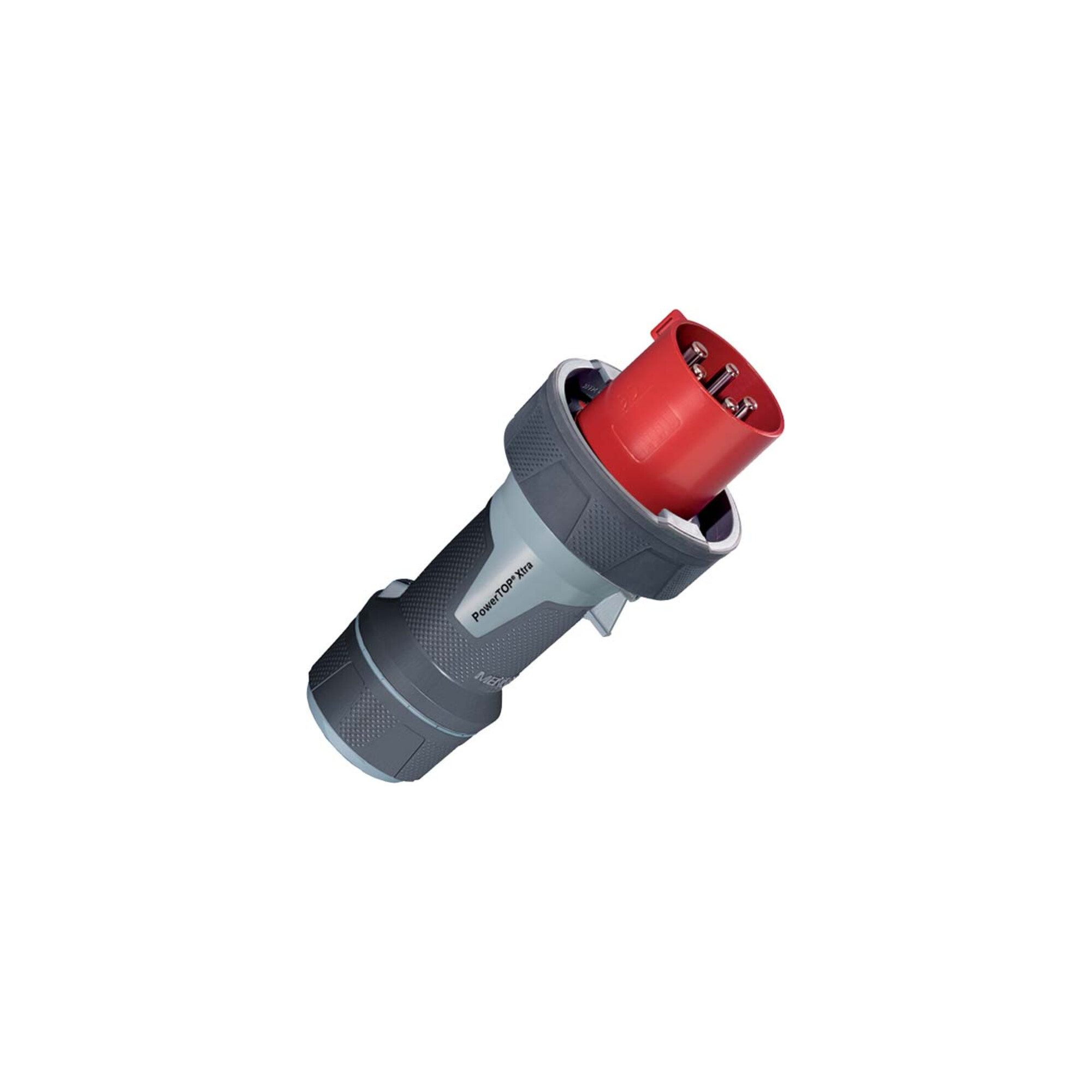 Mennekes Steckdose Mennekes Stecker PowerTOP 63A, 5p, 6h, 400V, Xtra 13212