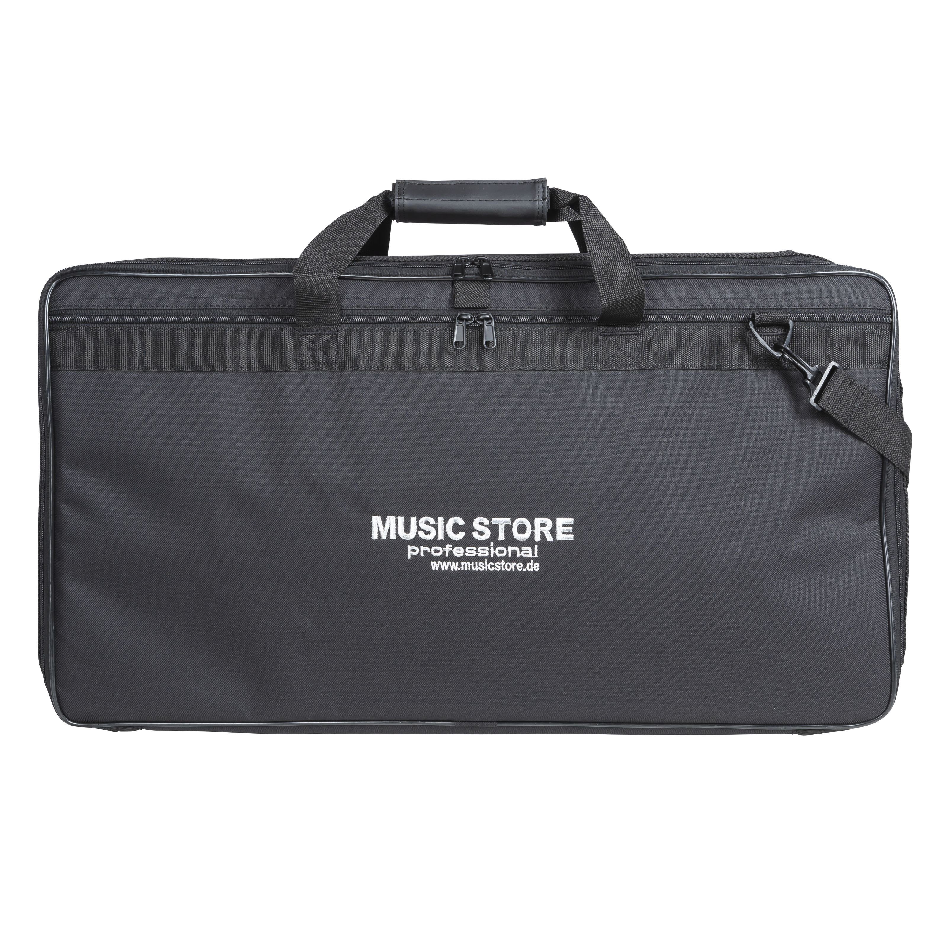 MUSIC STORE Studiotasche (DJ Controller Bag X-Large, Wasserabweisende Robuste DJ Equipment Tasche, Schwarz, 720x70x370mm, Ideal für Pioneer DJ DDJ-1000/SRT, DDJ-FLX6GT, Reloop Mixon 4, Kunststoff), DJ Controller Bag, Wasserabweisende DJ Equipment Tasche, Robuste DJ T