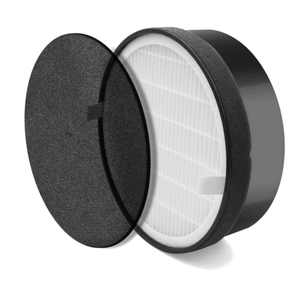 Trade-Shop Filter-Set 3in1 HEPA passend für Levoit LV-H132, LV-H132-RF Luftreiniger, Set bestehend aus Vorfilter und Kombi-Filter (HEPA + Aktivkohle)