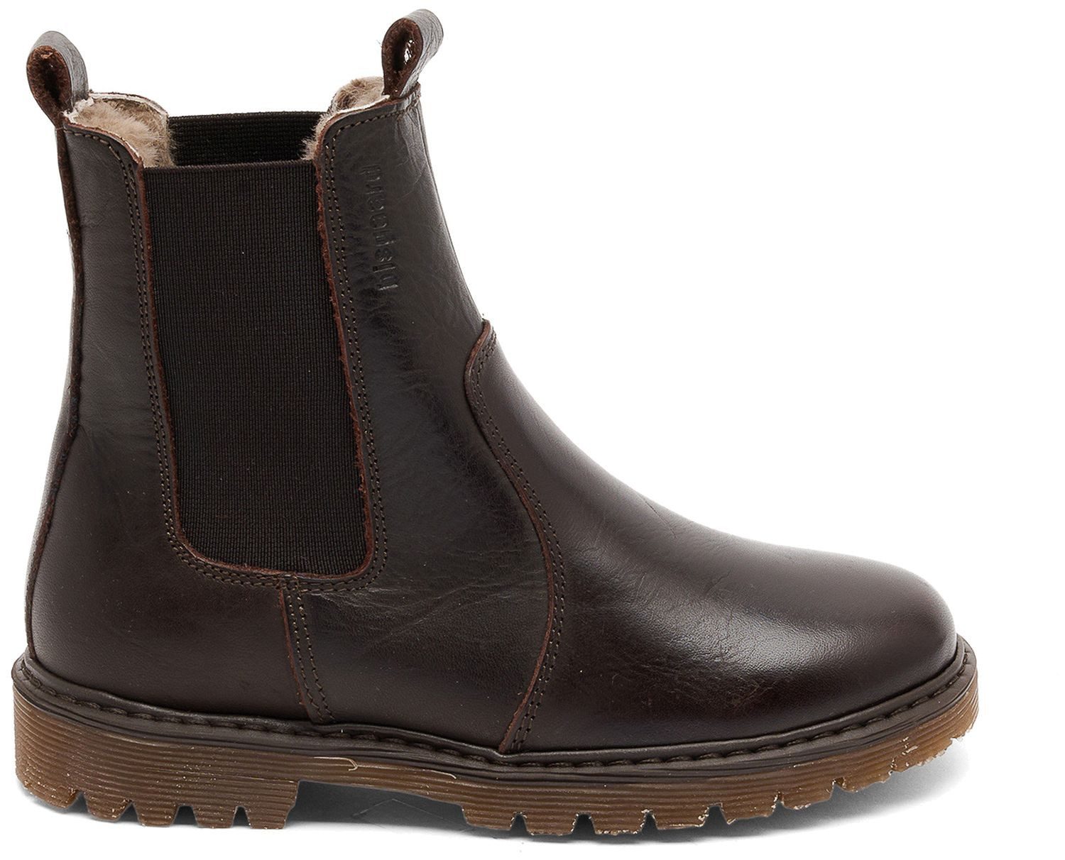 Bisgaard Bisgaard Neel Lamb Dark Brown Chelseaboots